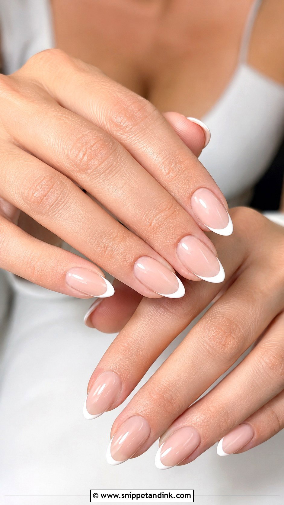 Almond Wedding Nails - Snippet and Ink - 30 Wedding Nails Ideas