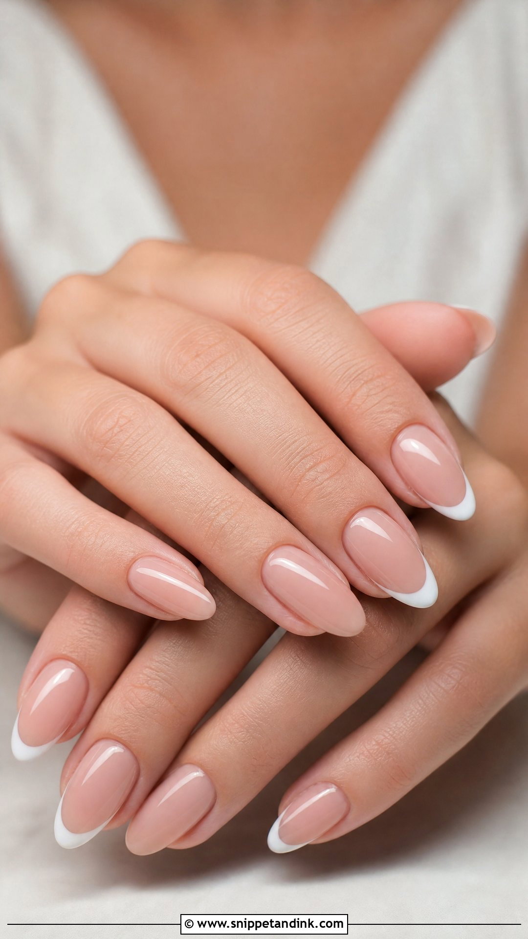 Almond Wedding Nails - Snippet and Ink - 35 Wedding Day Nails
