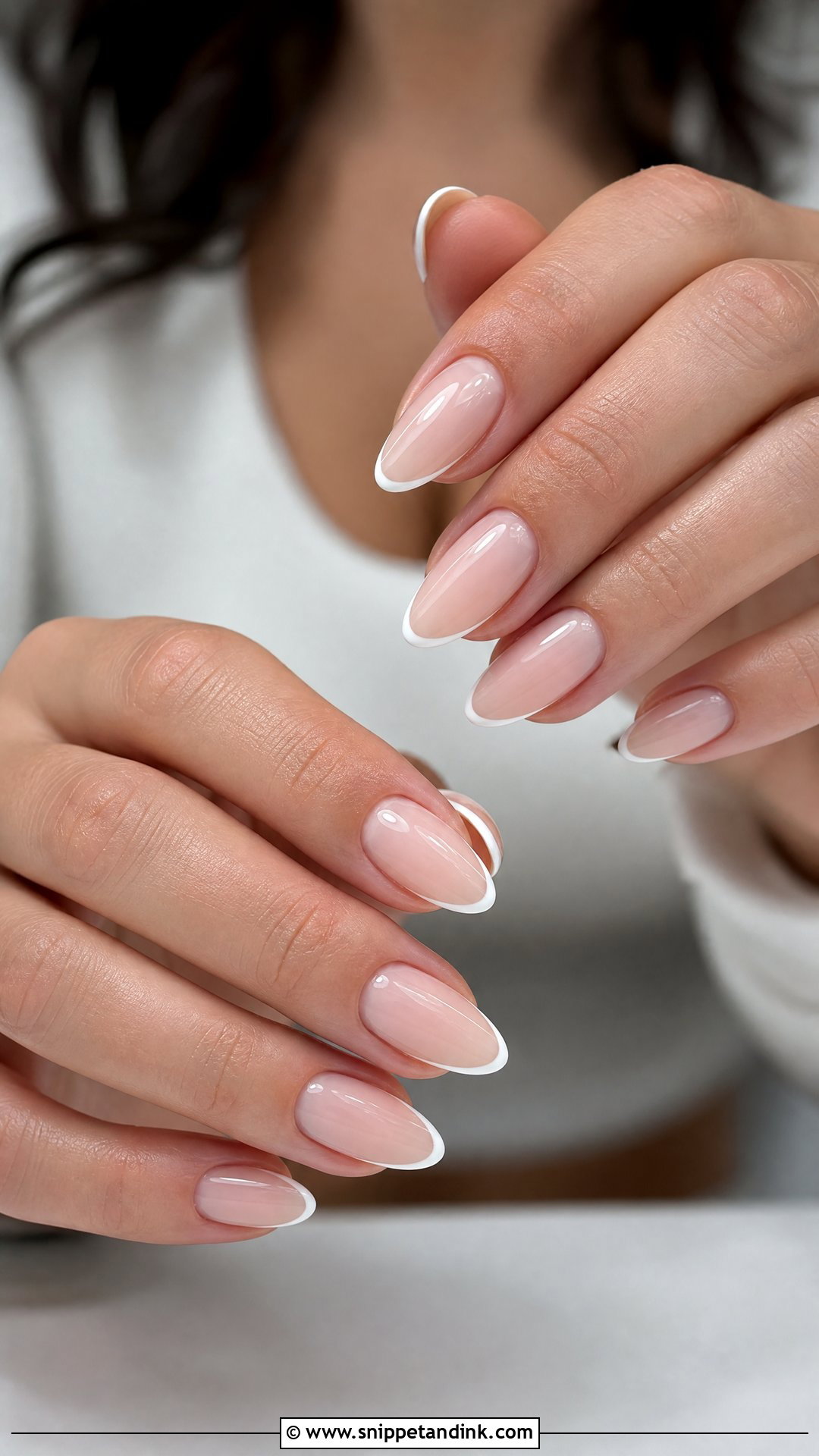 Almond Wedding Nails - Snippet and Ink - 35 Wedding Nails Design