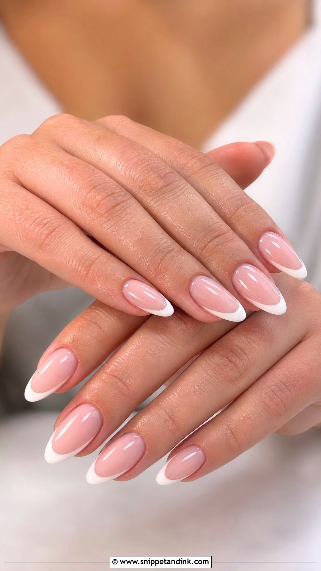 Almond Wedding Nails - Snippet and Ink - 35 Wedding Nails for Bride