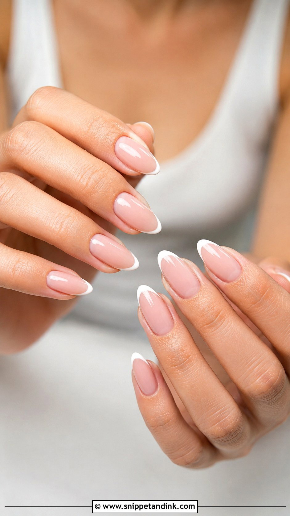 Almond Wedding Nails - Snippet and Ink - 20 Nail Ideas for a Wedding