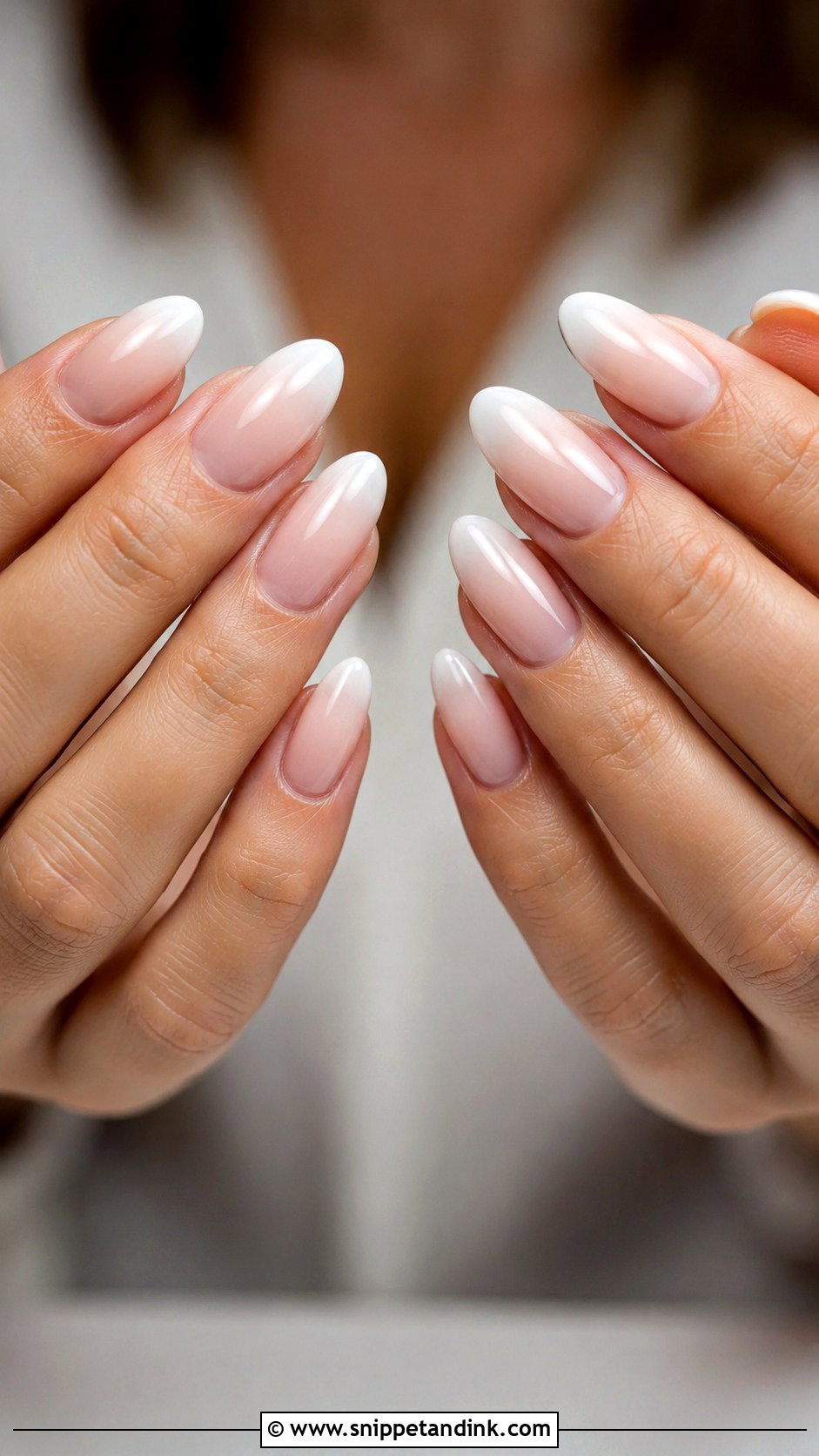 Almond Wedding Ombre Nails - Snippet and Ink - 20 Almond Shaped Wedding Nails