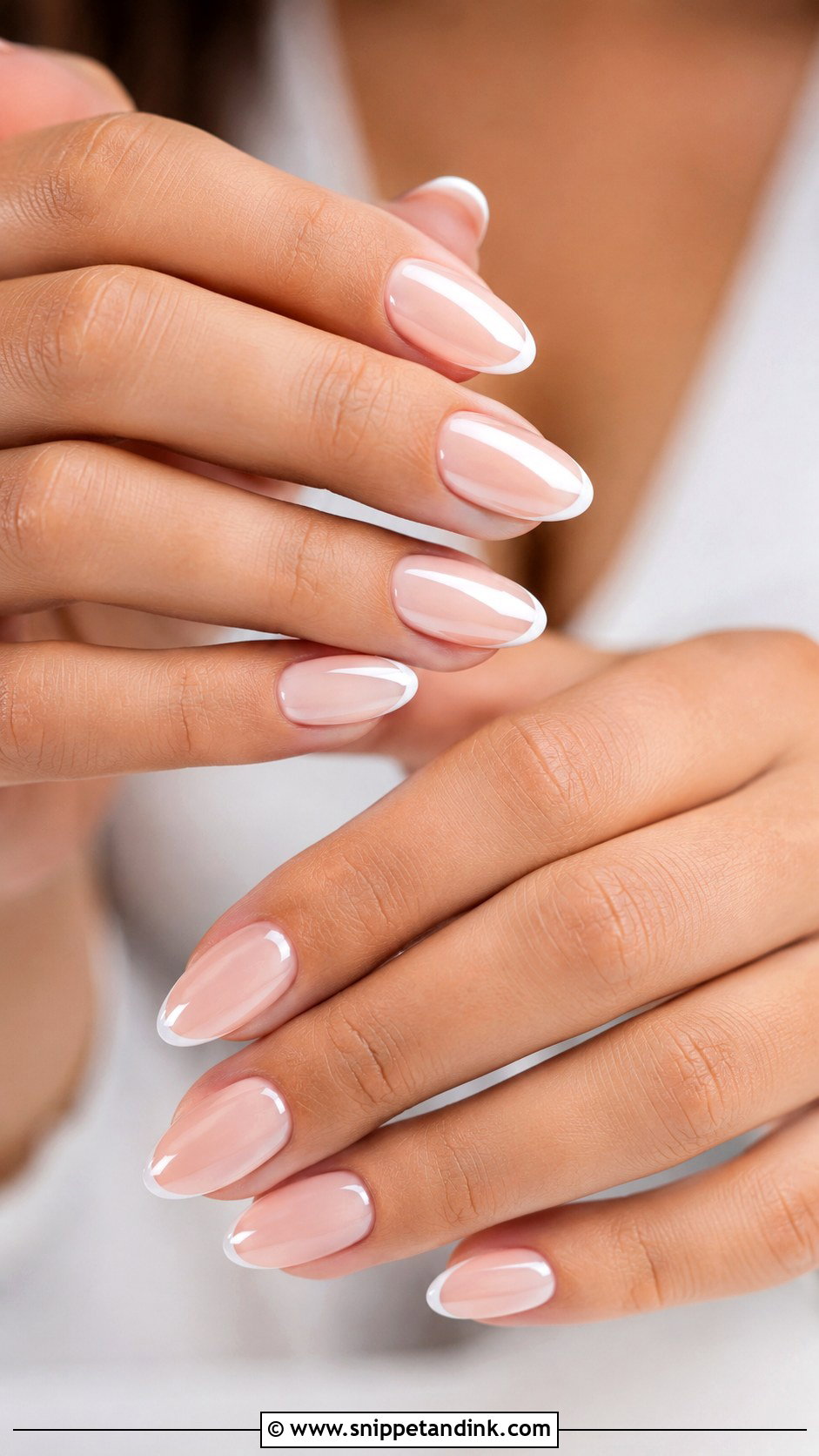 Almond Wedding Ring Nails - Snippet and Ink - 20 Wedding Ring Nails