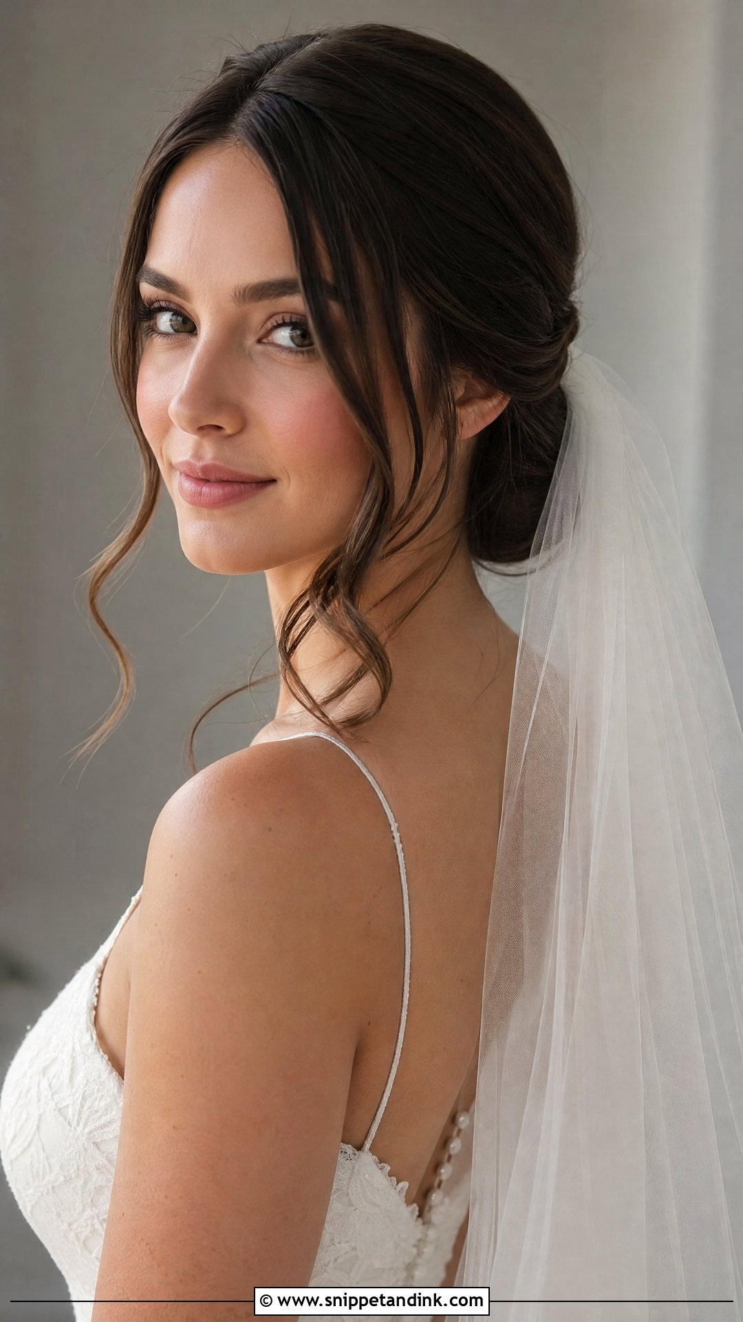Amanda Batula Wedding Hair Low Chignon - Snippet and Ink - 15 Amanda Batula Wedding Hair Ideas
