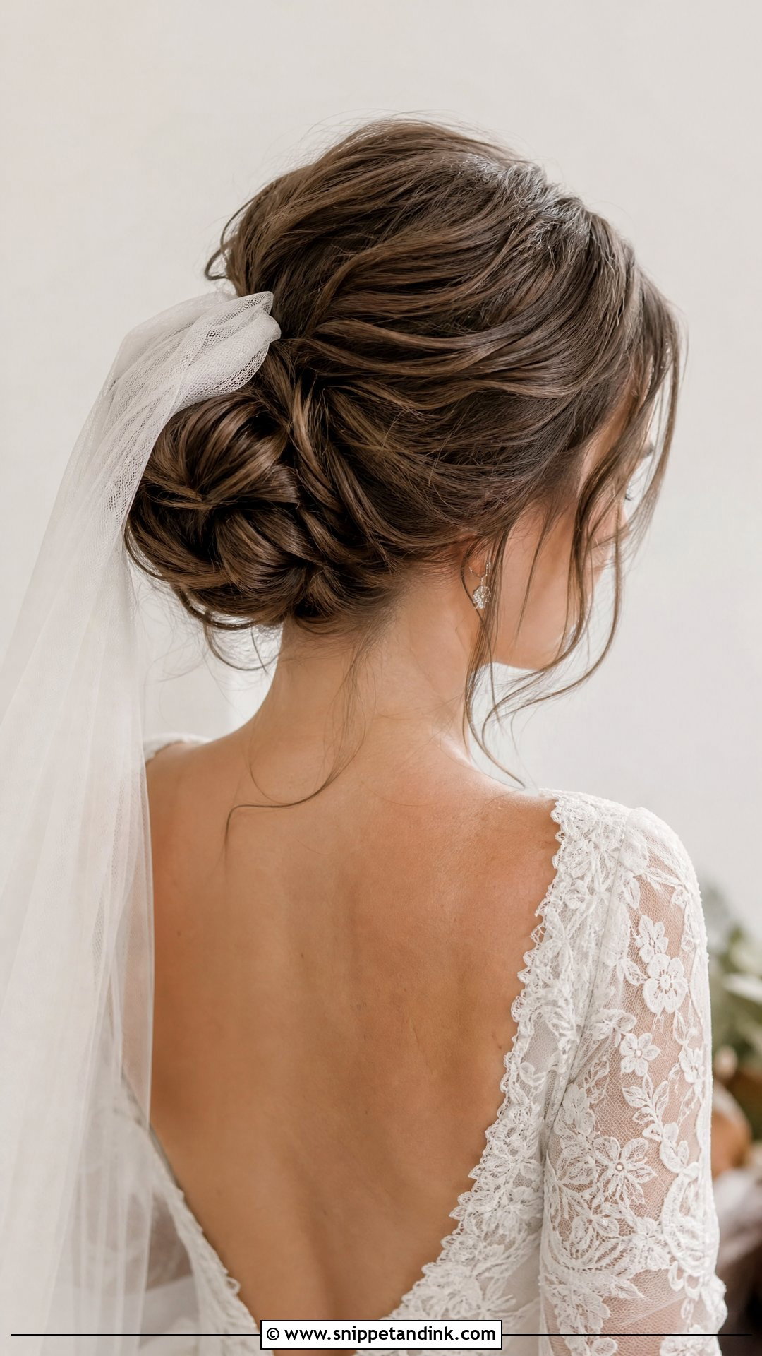 Amanda Batula Wedding Hair Textured Bun - Snippet and Ink - 15 Amanda Batula Wedding Hair Ideas