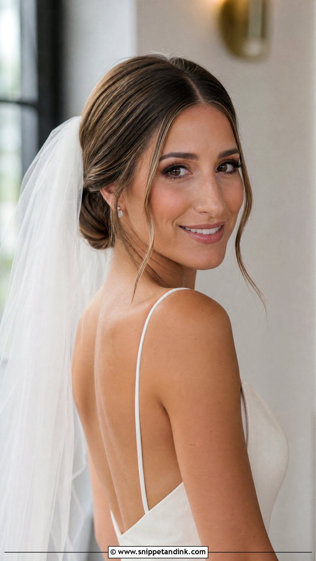 Amanda Batula Wedding Hair Veil Look - Snippet and Ink - 15 Amanda Batula Wedding Hair Ideas