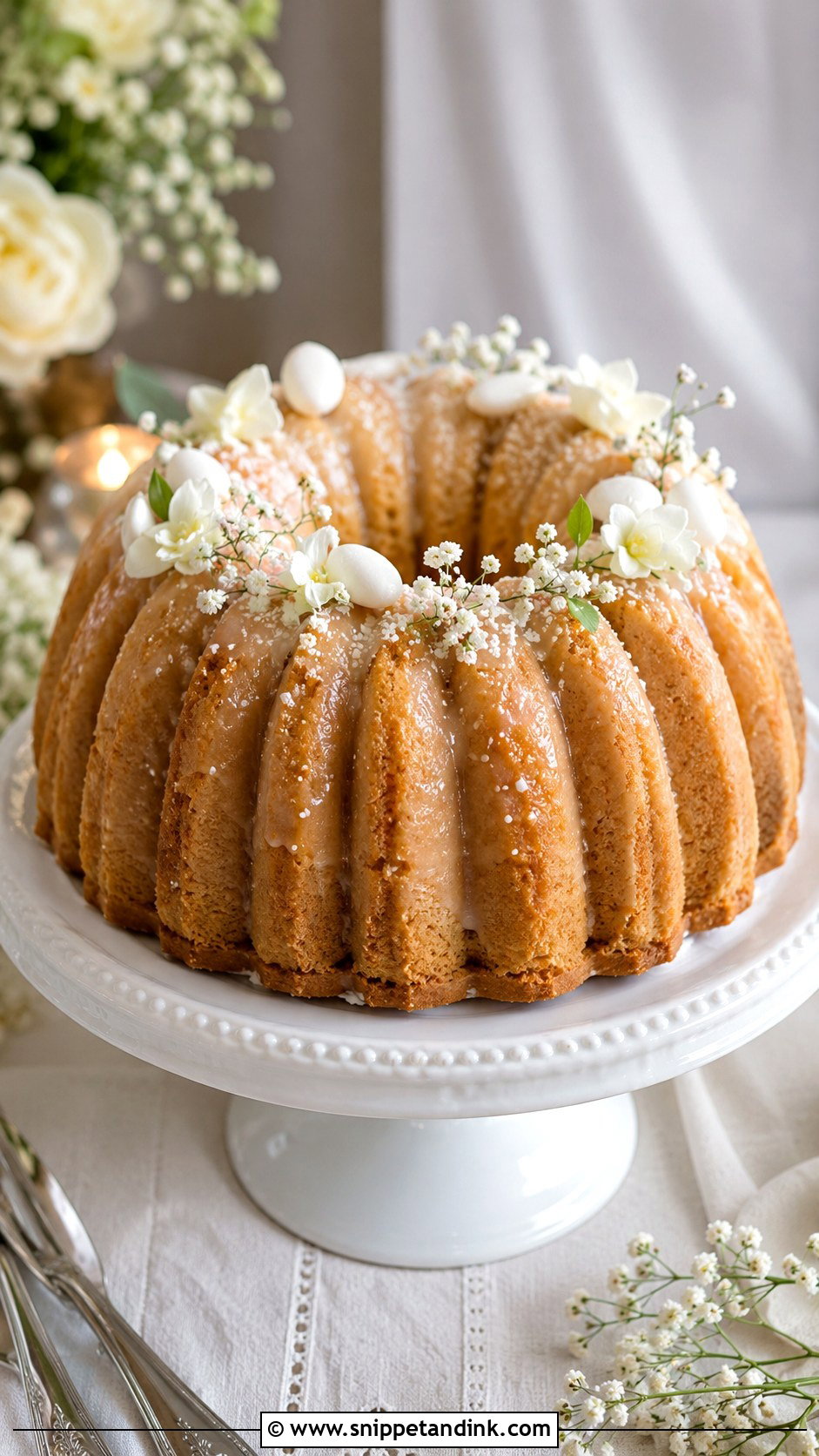 Amaretto Bundt Wedding Cake - Snippet and Ink - 20 Amaretto Wedding Cake Ideas