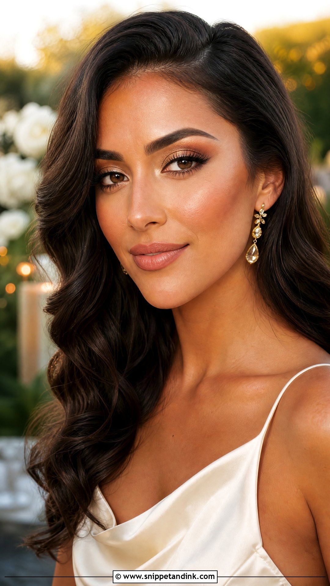 Angelic Bronze Bridal Makeup - Snippet and Ink - 20 Angelic Bridal Makeup Ideas
