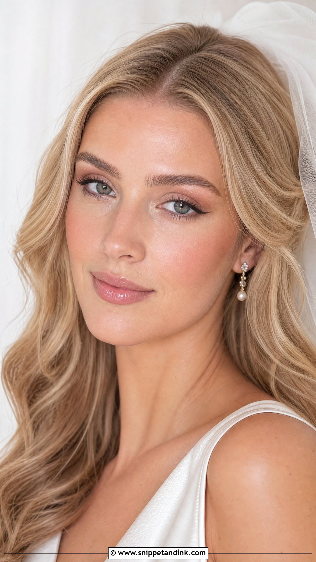 Angelic Natural Bridal Makeup - Snippet and Ink - 20 Angelic Bridal Makeup Ideas