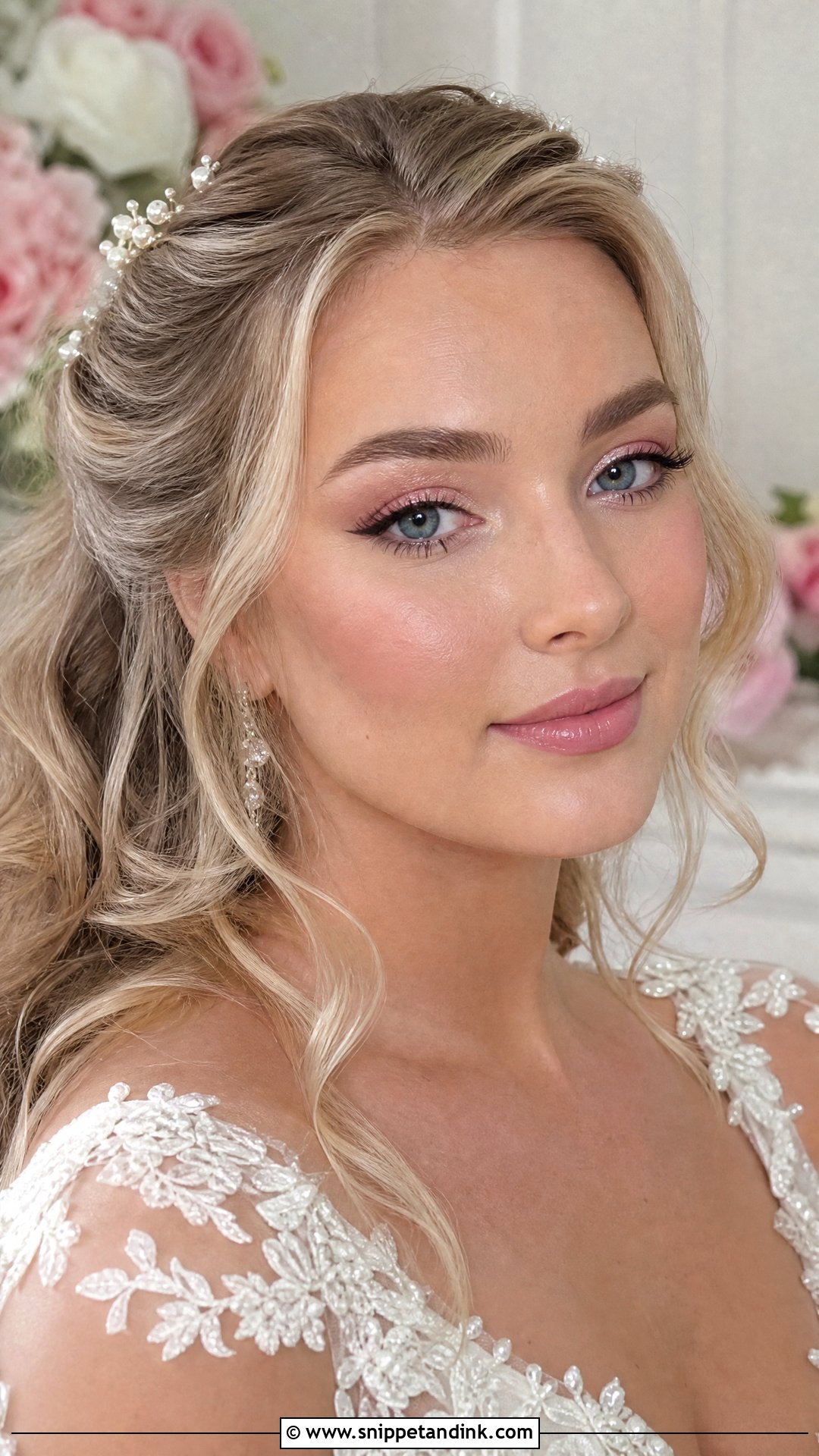 Angelic Pink Bridal Makeup - Snippet and Ink - 20 Angelic Bridal Makeup Ideas