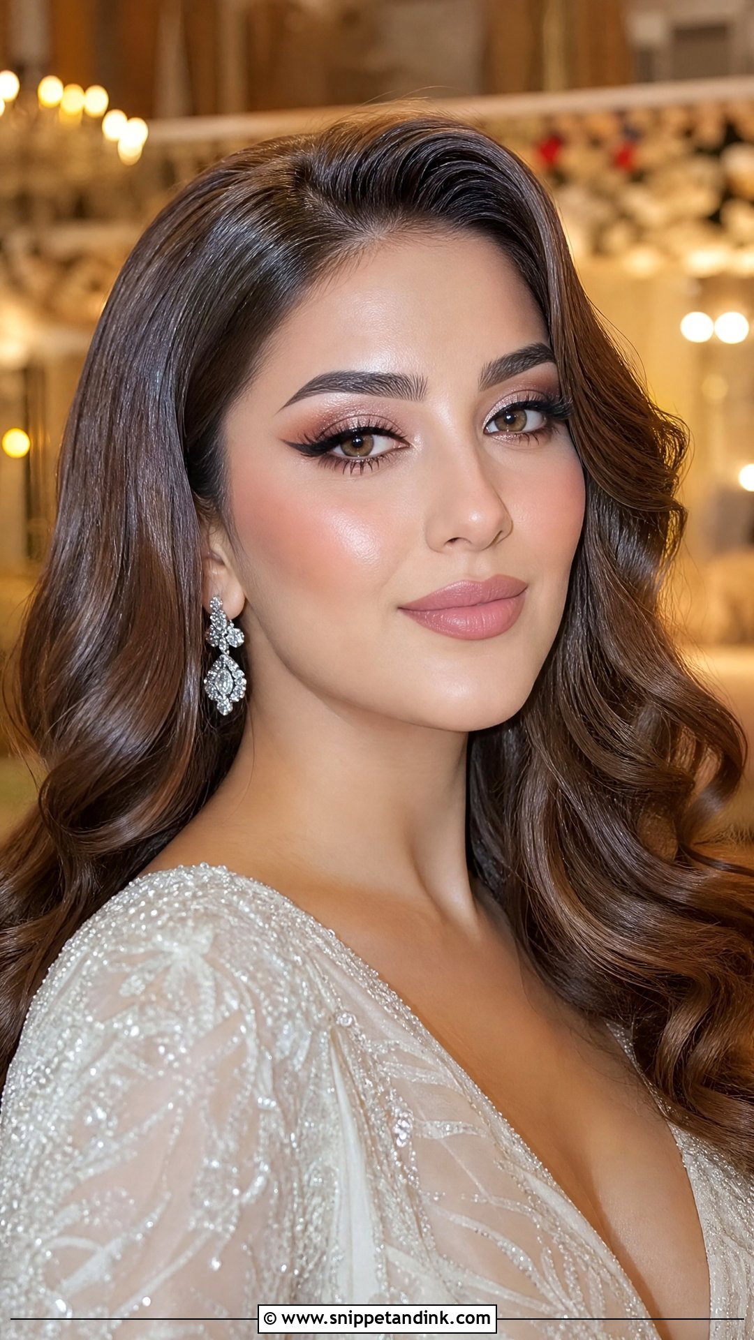 Angelic Reception Bridal Makeup - Snippet and Ink - 20 Angelic Bridal Makeup Ideas
