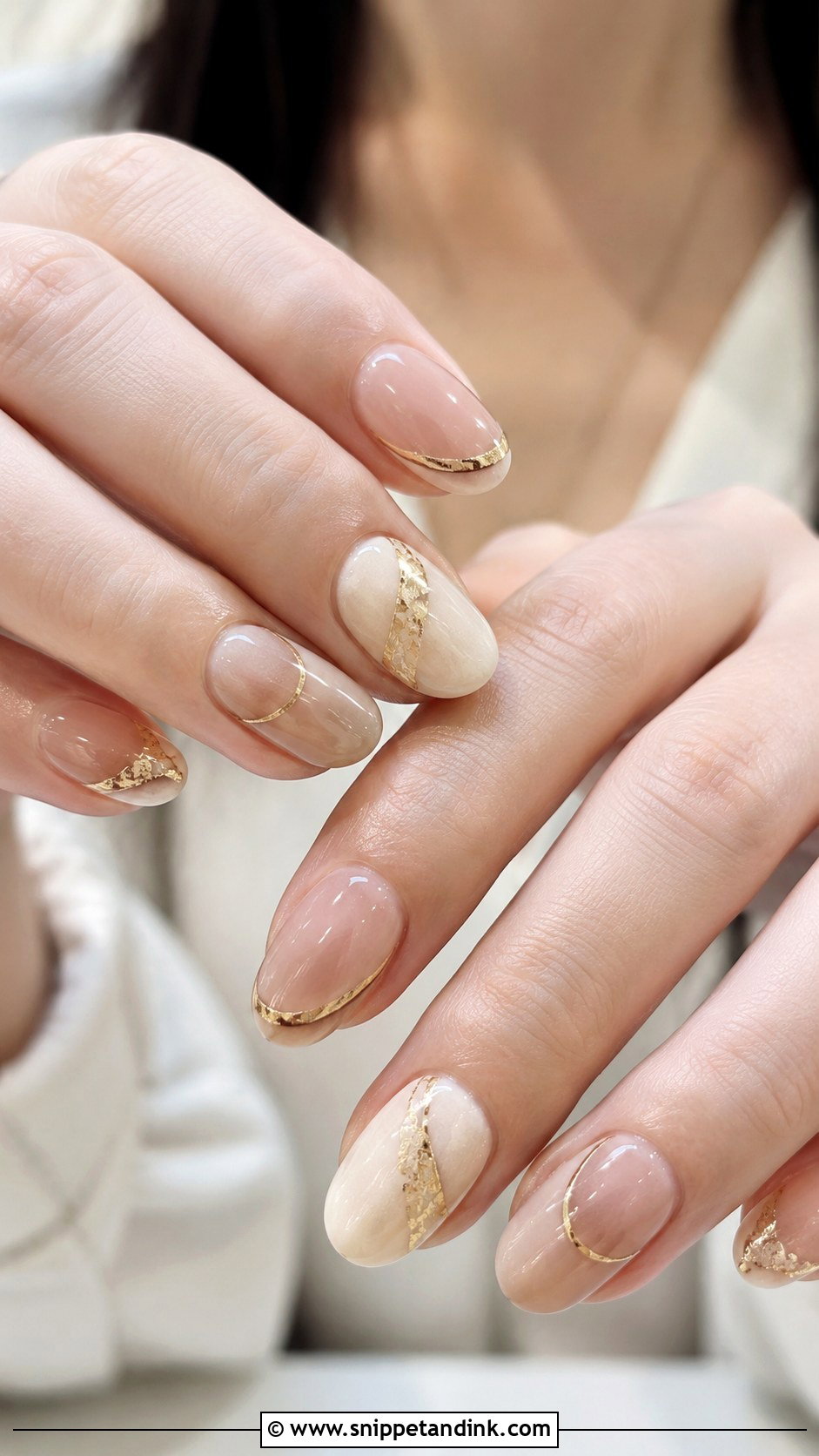 Antique Gold Wedding Nails - Snippet and Ink - 20 Vintage Wedding Nails