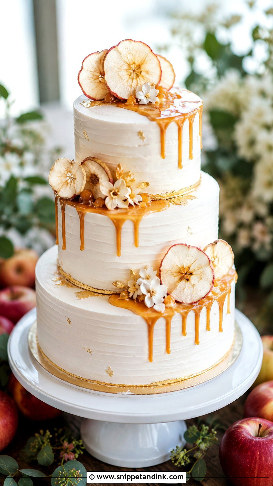 Apple Cider Wedding Cake - Snippet and Ink - 20 Apple Wedding Cake Ideas