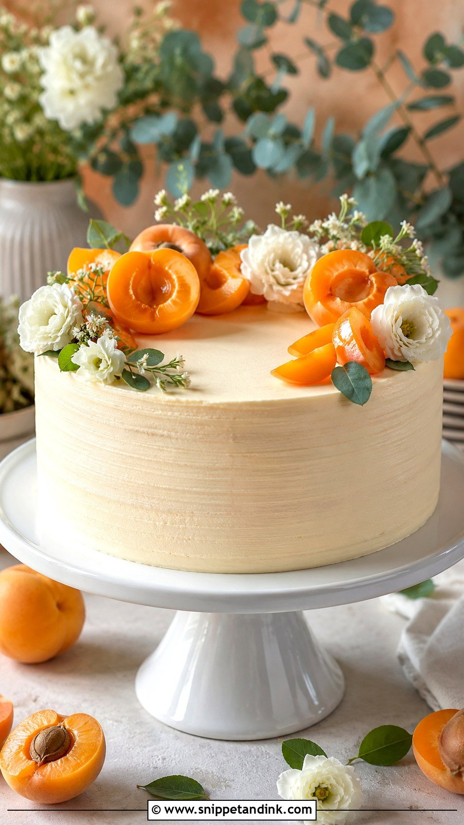 Apricot Nectar Cake With Fresh Apricots - Snippet and Ink - 20 Apricot Nectar Cake Ideas for Wedding