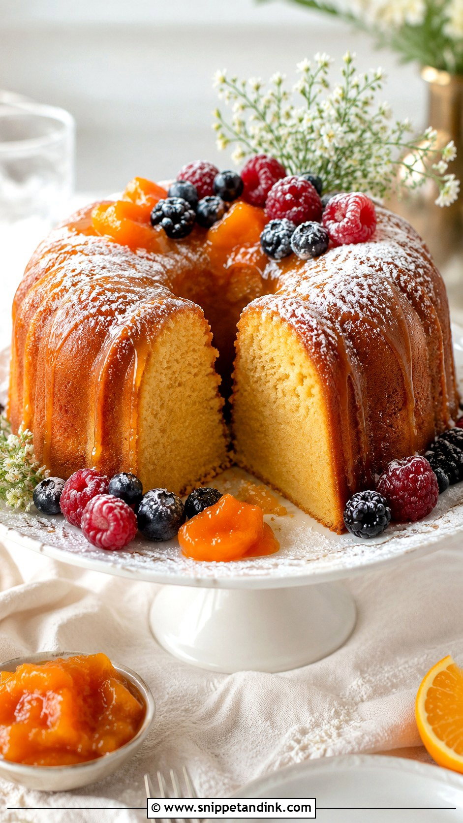 Apricot Nectar Pound Cake - Snippet and Ink - 20 Apricot Nectar Cake Ideas for Wedding