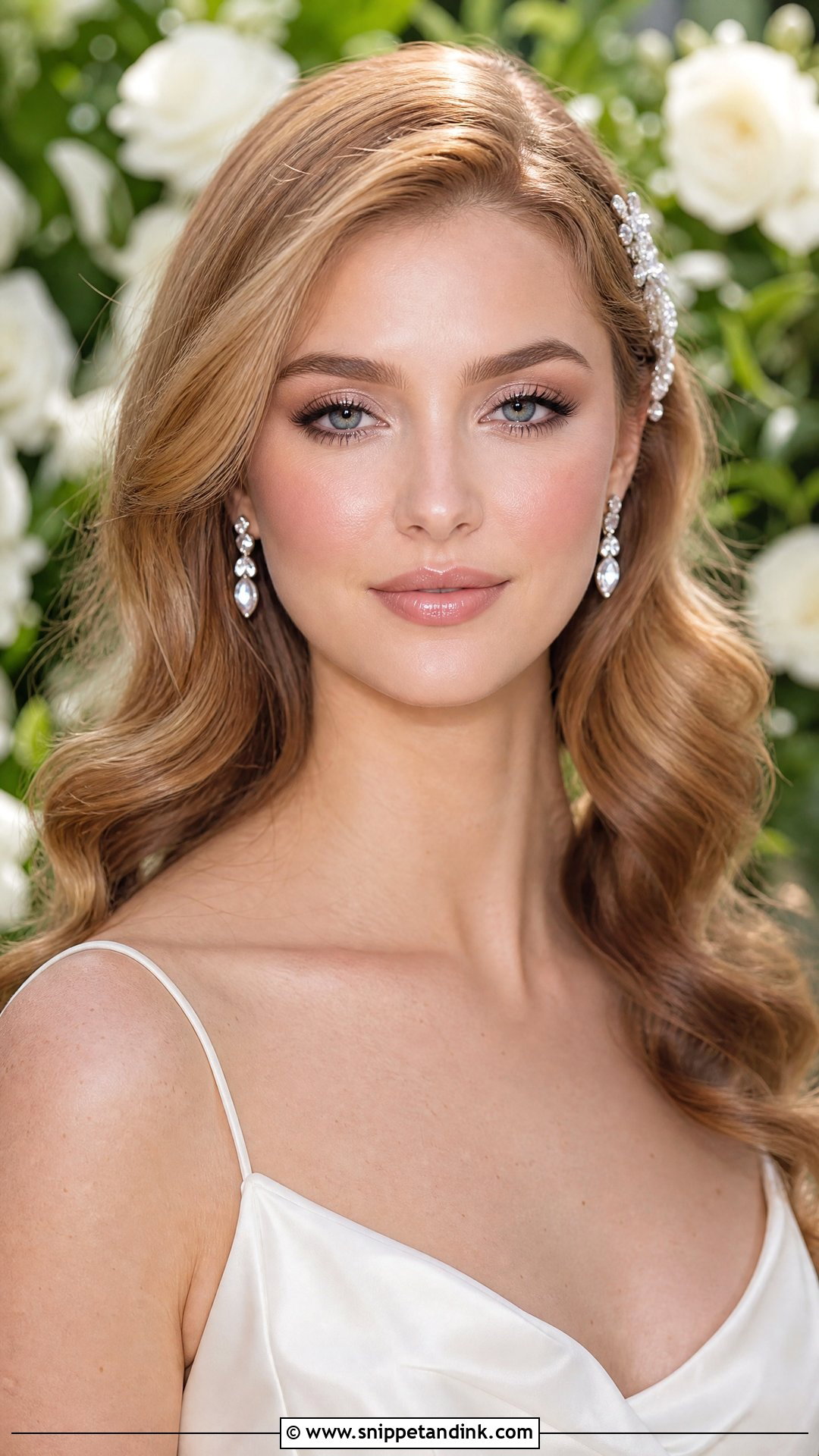 Arab Bridal Makeup With Dewy Skin - Snippet and Ink - 20 Arab Bridal Makeup Ideas