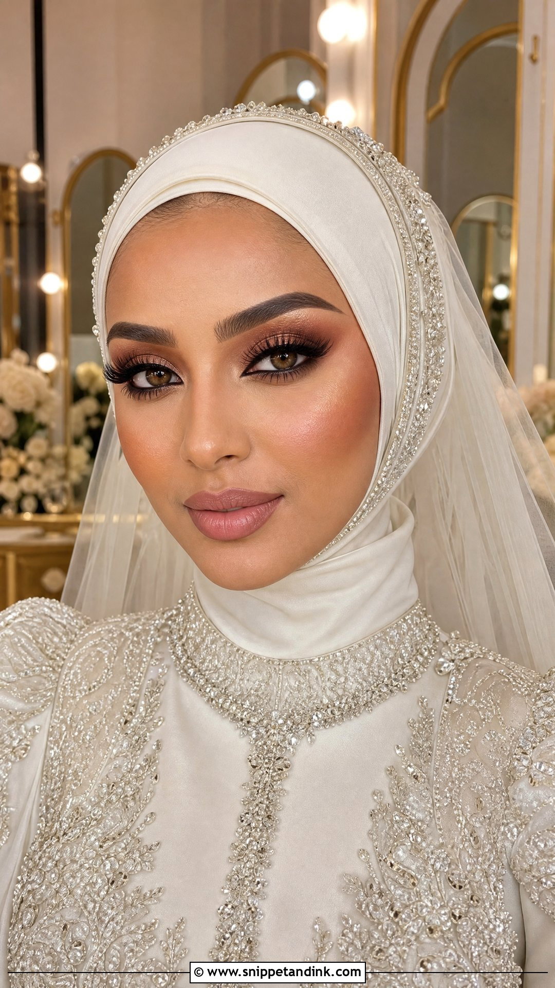 Arab Muslim Bridal Makeup - Snippet and Ink - 20 Muslim Bridal Makeup Ideas