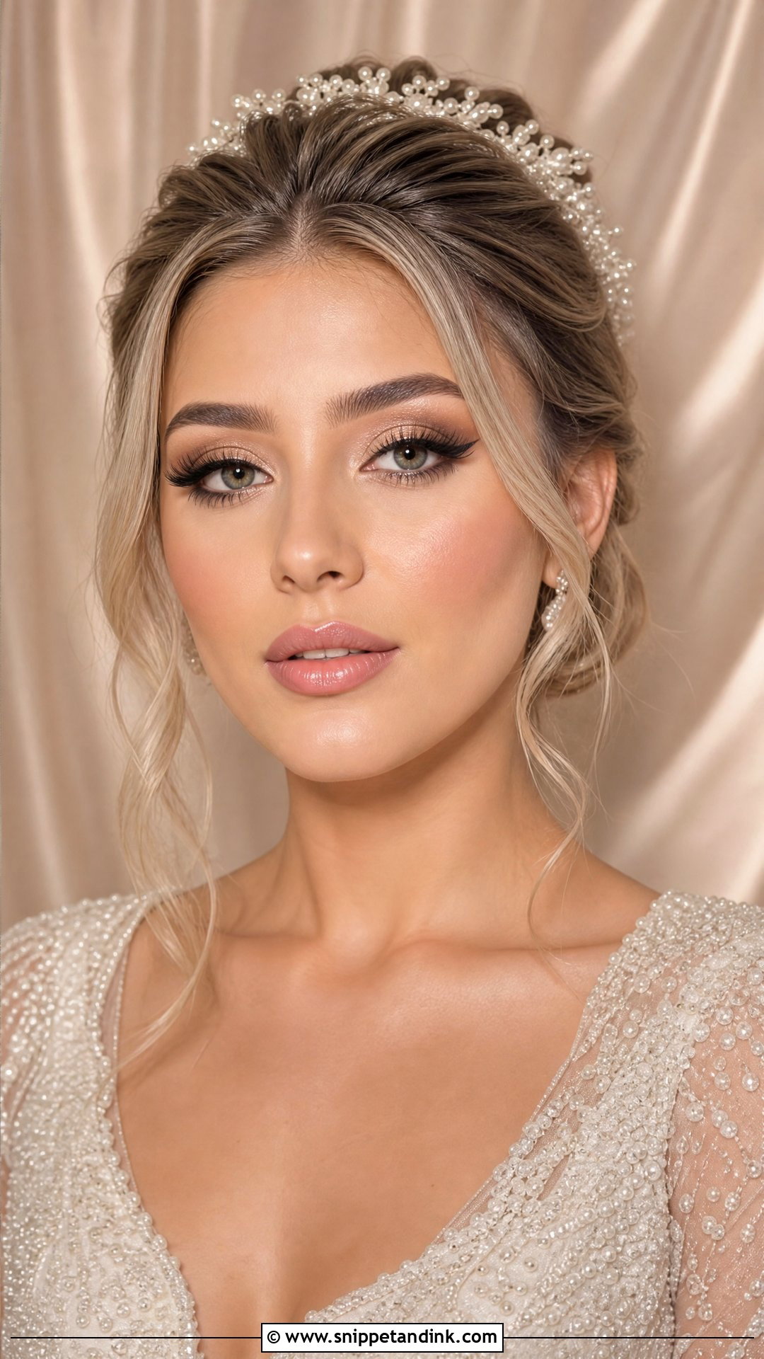Arab Wedding Champagne Makeup - Snippet and Ink - 25 Arab Wedding Makeup Ideas