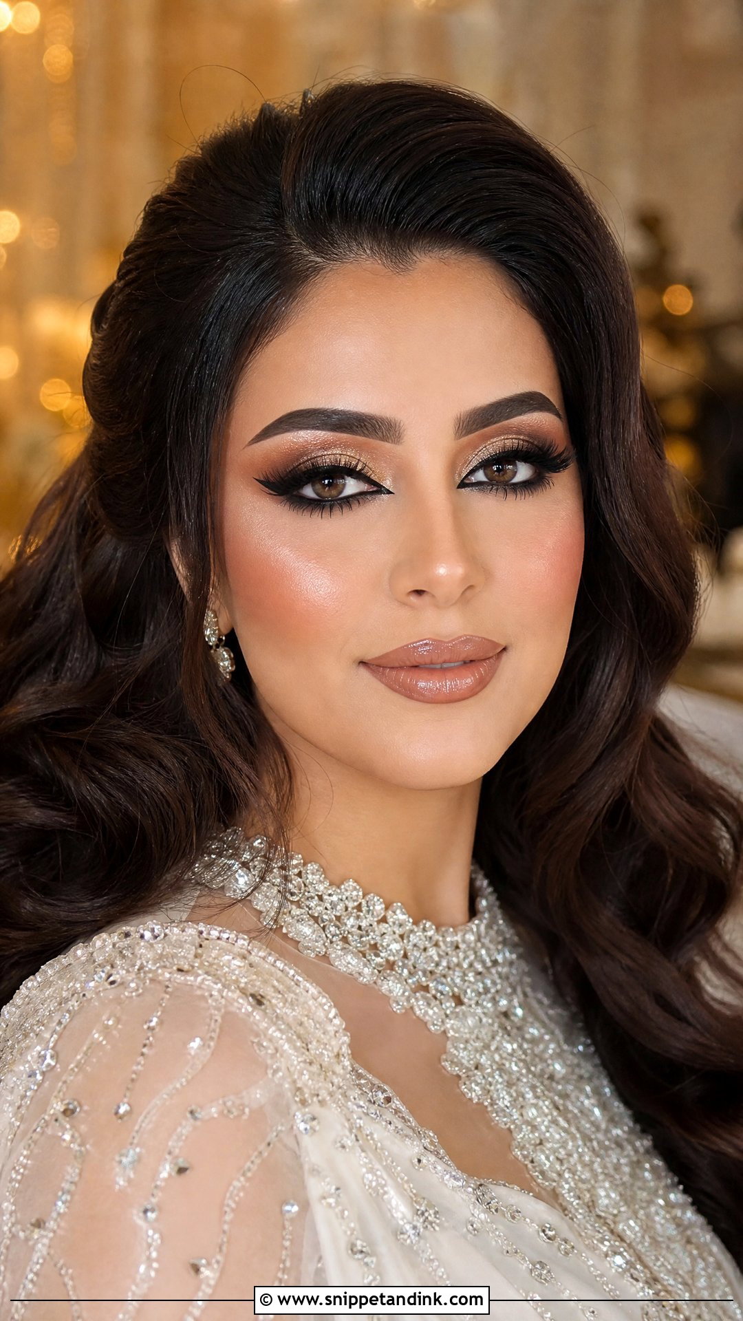Arab Wedding Glam Makeup - Snippet and Ink - 25 Arab Wedding Makeup Ideas