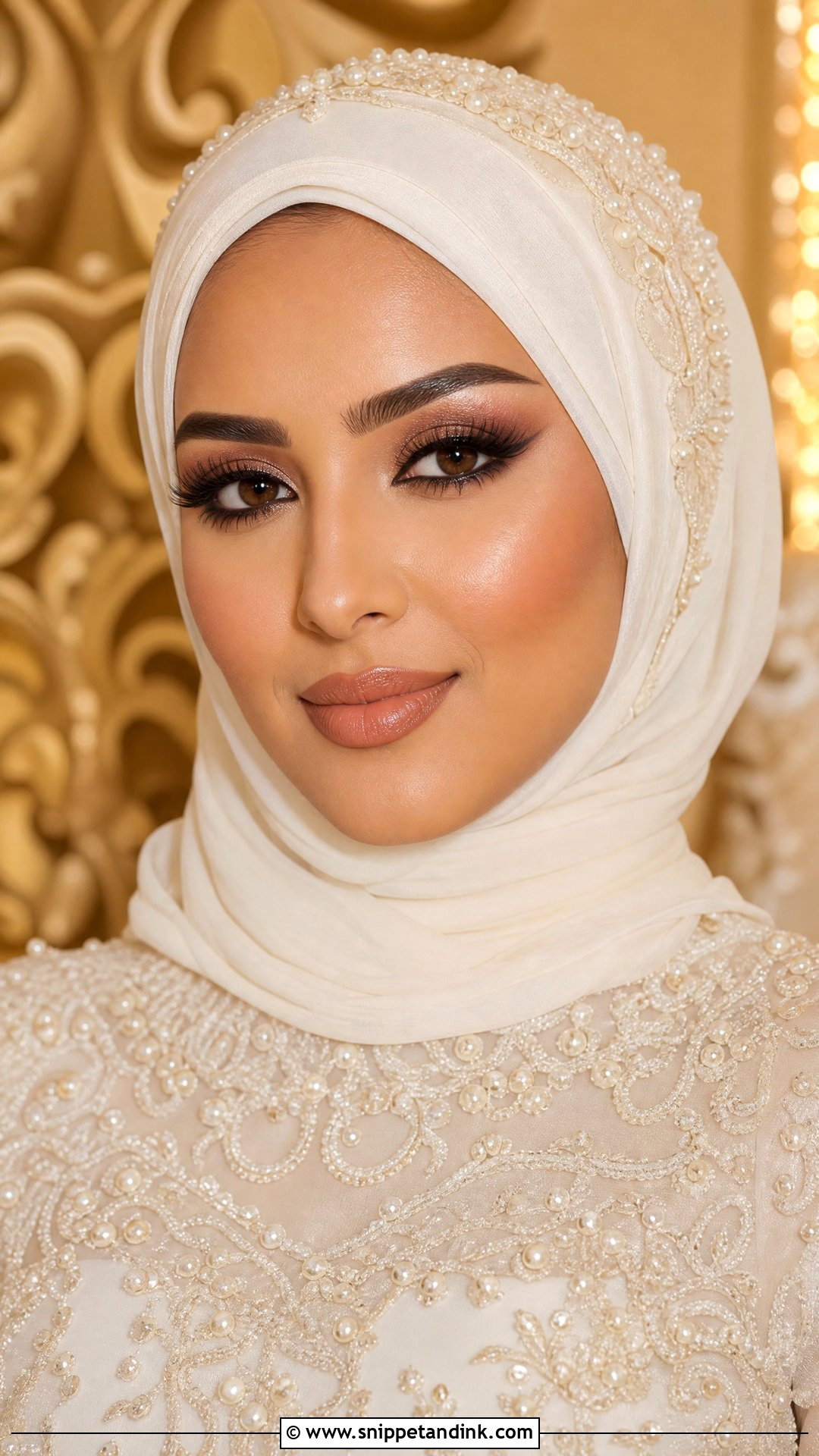 Arab Wedding Hijab Makeup - Snippet and Ink - 25 Arab Wedding Makeup Ideas