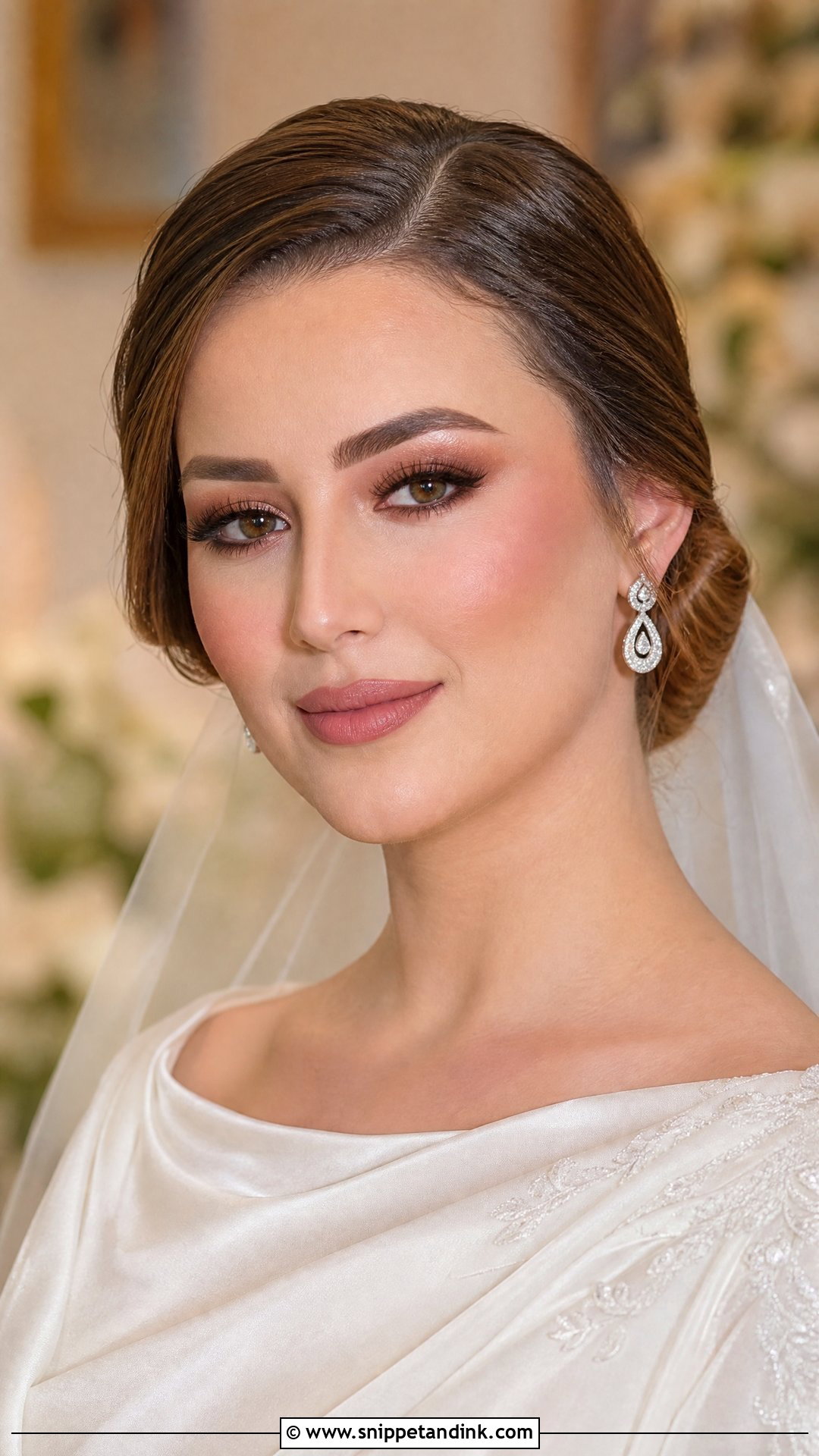 Arab Wedding Matte Makeup - Snippet and Ink - 25 Arab Wedding Makeup Ideas