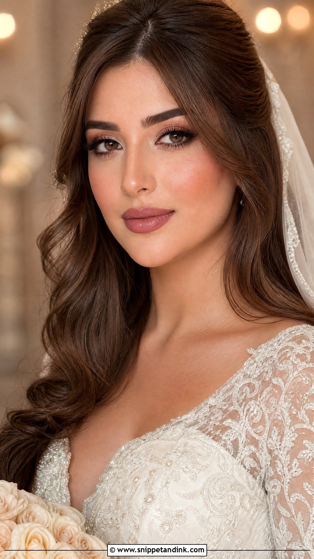 Arab Wedding Soft Brown Makeup - Snippet and Ink - 25 Arab Wedding Makeup Ideas