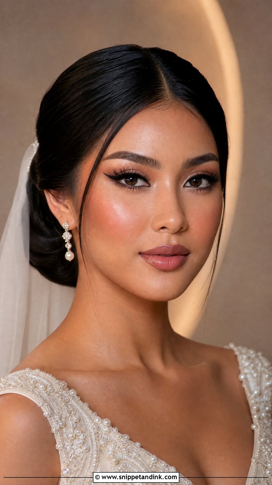 Arabian Bridal Makeup With Cat Eye - Snippet and Ink - 20 Arabian Bridal Makeup Ideas