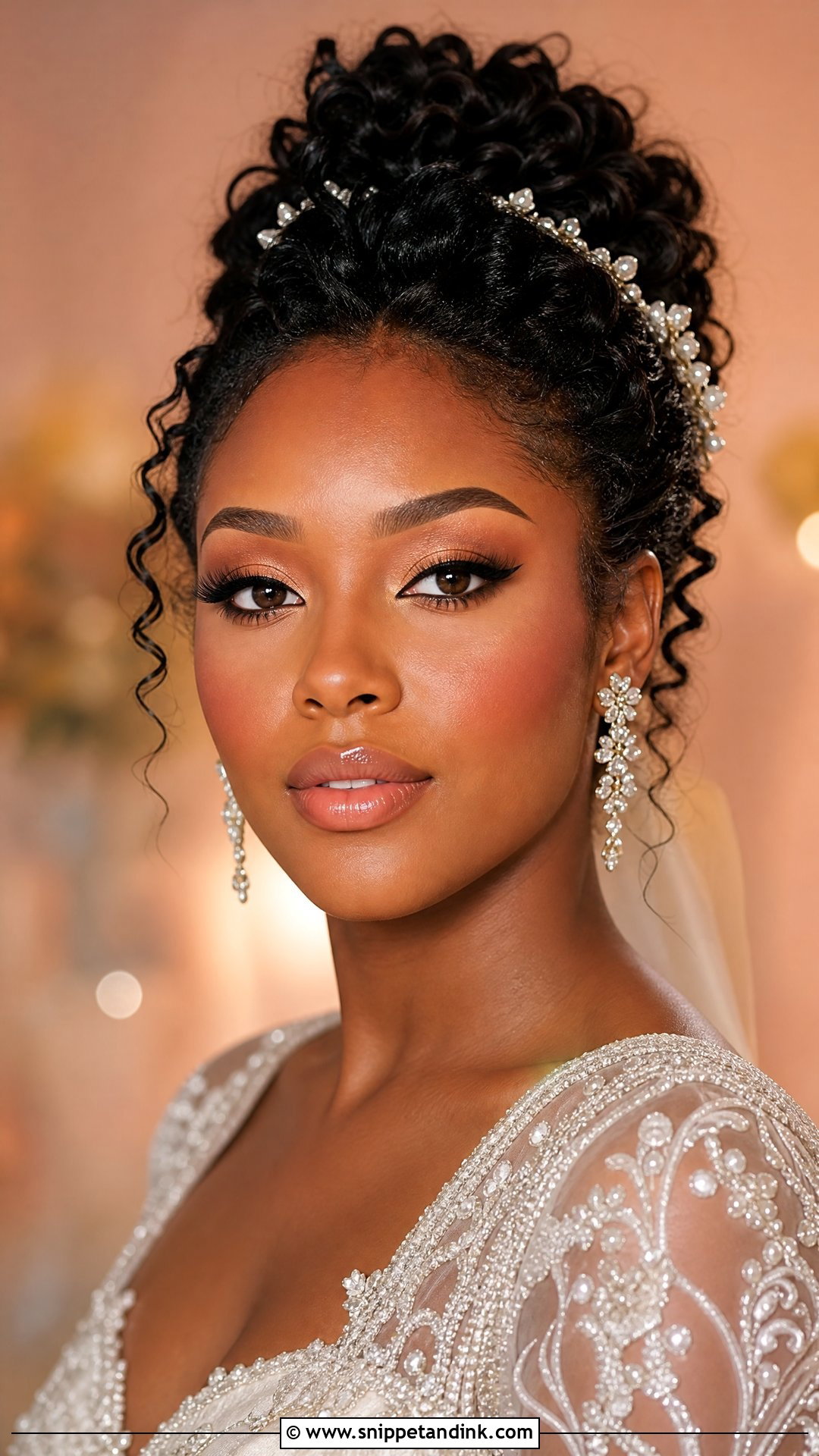 Arabian Bridal Makeup With Dewy Skin - Snippet and Ink - 20 Arabian Bridal Makeup Ideas