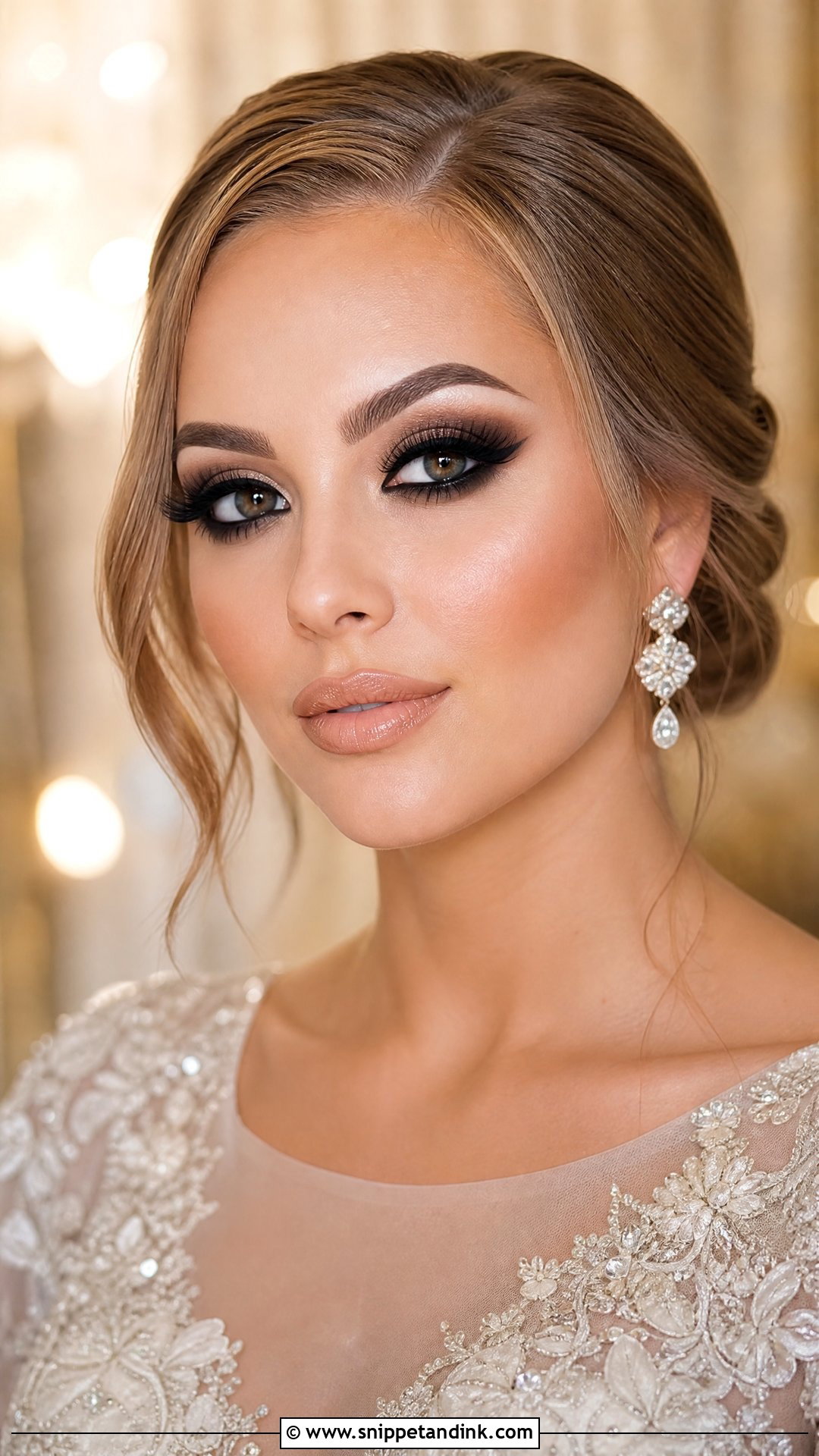 Arabian Bridal Makeup With Smokey Eyes - Snippet and Ink - 20 Arabian Bridal Makeup Ideas