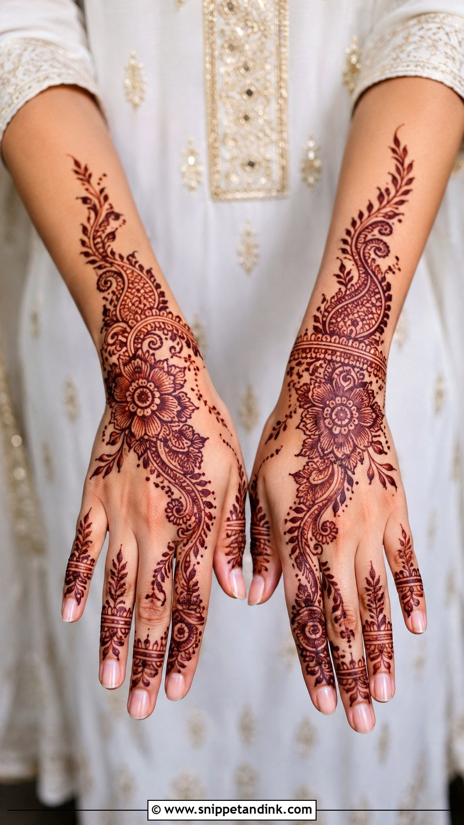 Arabian Wedding Guest Mehndi Design - Snippet and Ink - 35 Arabian Mehndi Design Ideas