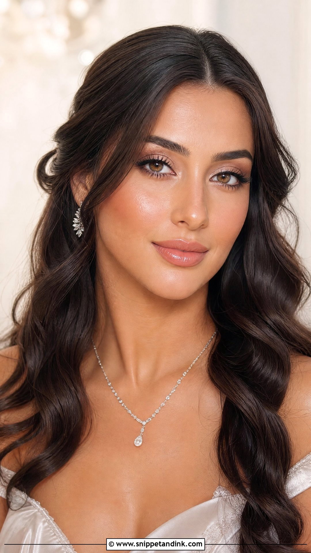 Arabian Wedding Makeup With Dewy Skin - Snippet and Ink - 20 Arabian Wedding Makeup Ideas