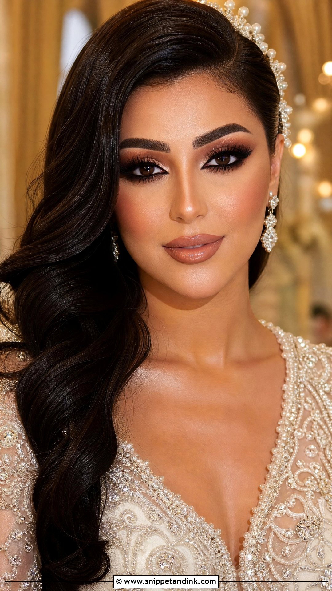 Arabic Bridal Makeup - Snippet and Ink - 20 Traditional Bridal Makeup Ideas
