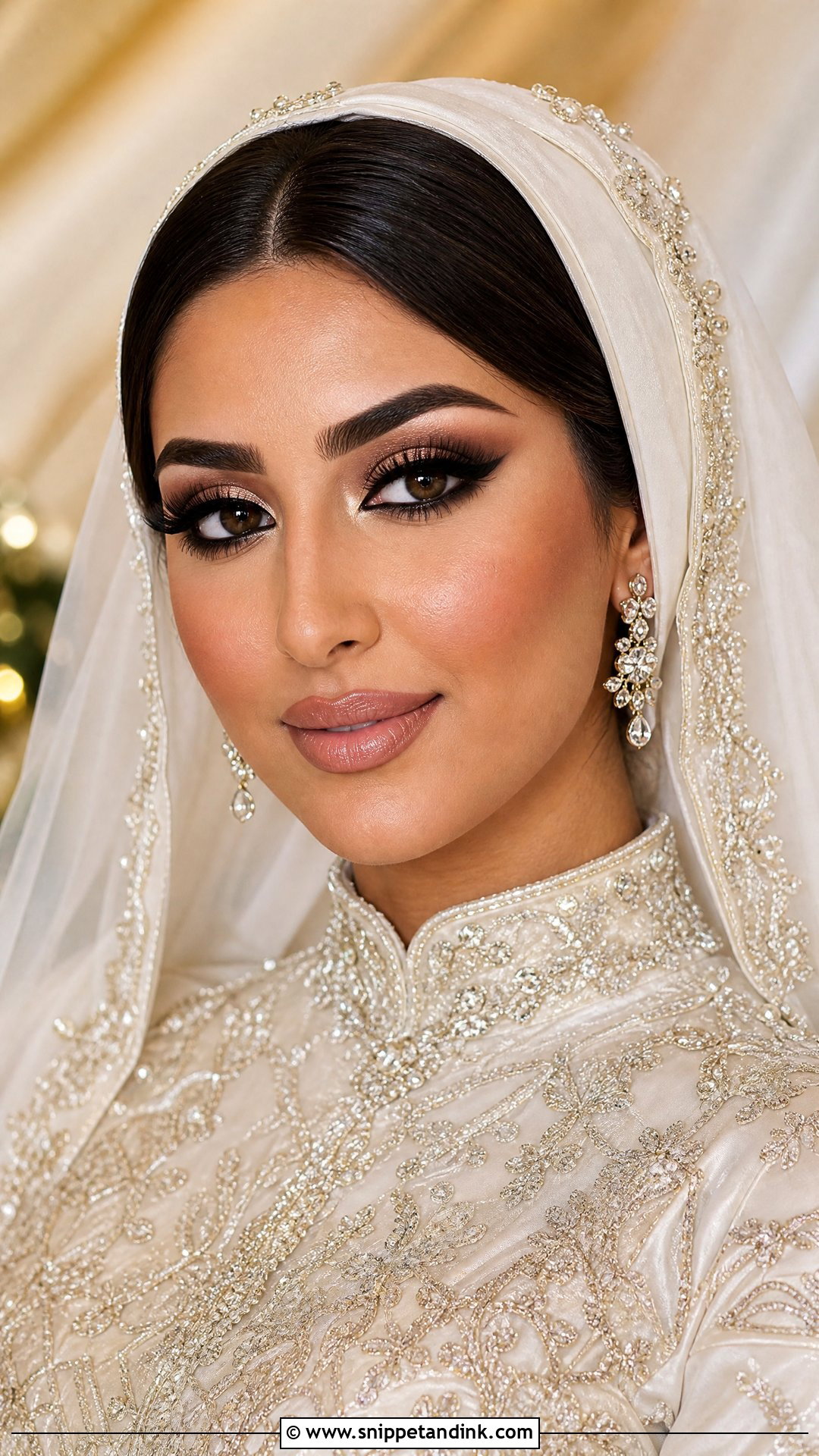Arabic Bridal Makeup - Snippet and Ink - 20 Traditional Wedding Makeup Ideas