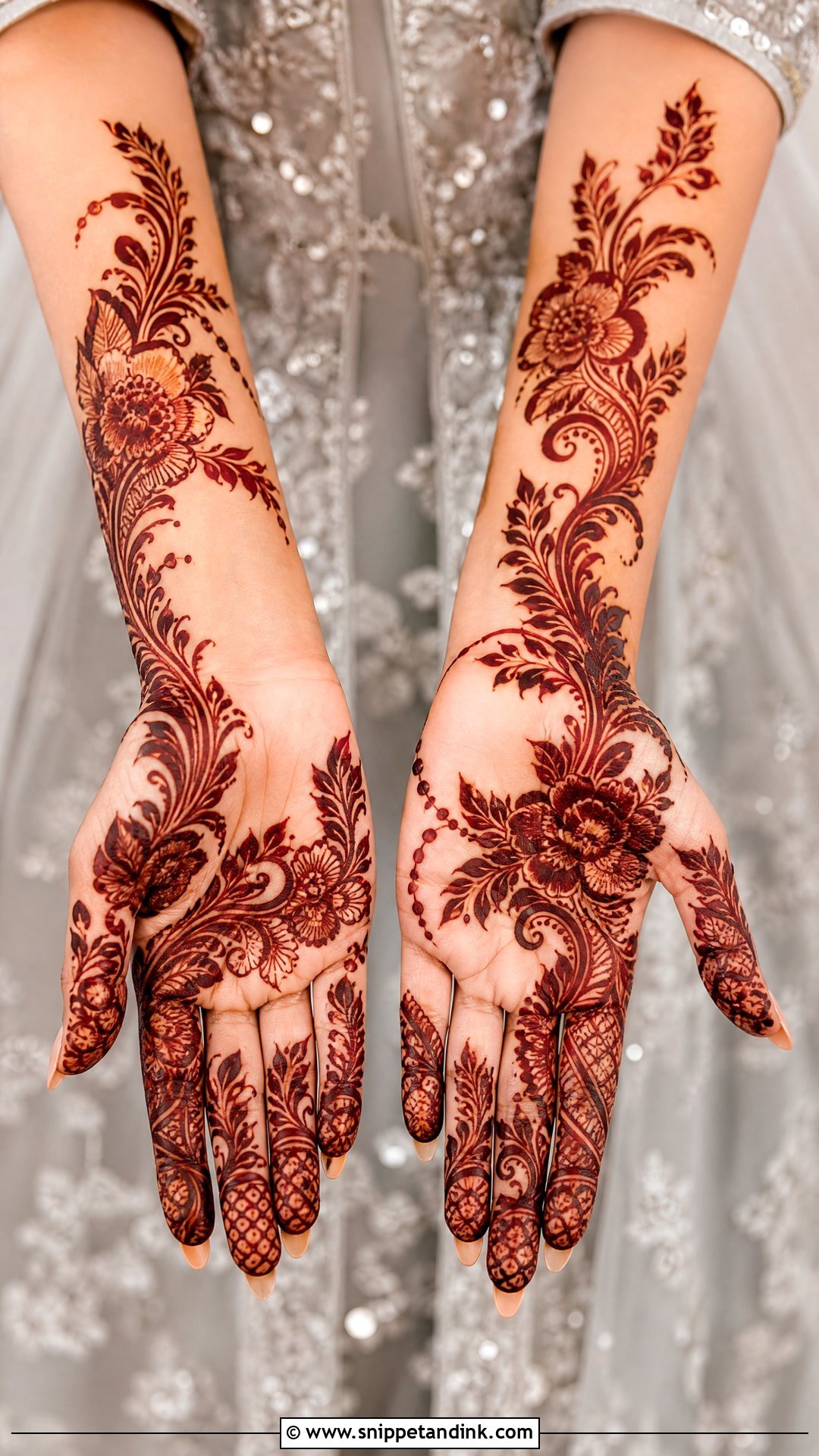 Arabic Bridal Mehndi Design - Snippet and Ink - 20 New Unique Bridal Mehndi Designs