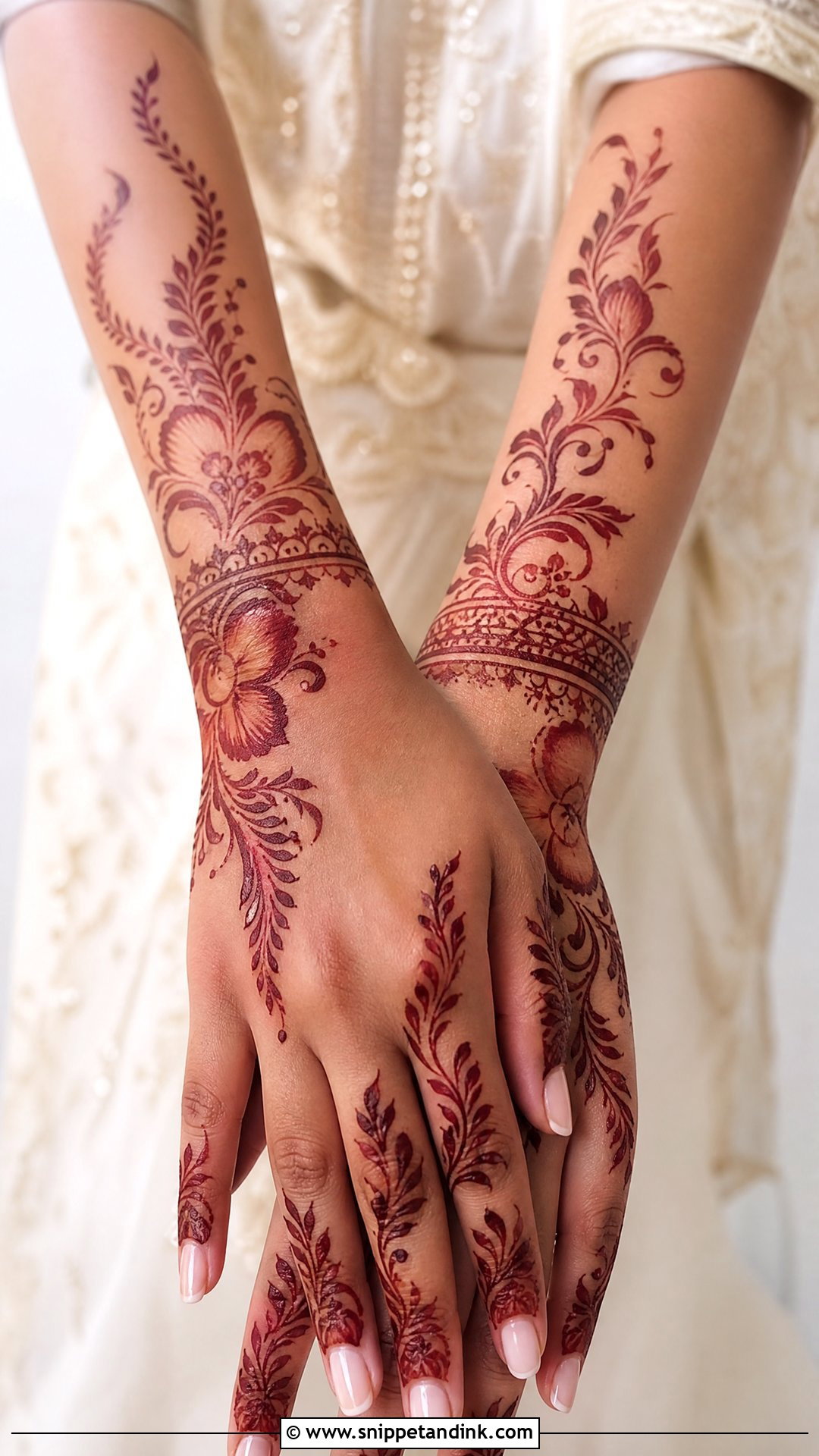 Arabic Bridal Mehndi Design - Snippet and Ink - 25 Bridal Mehndi Designs for Bride