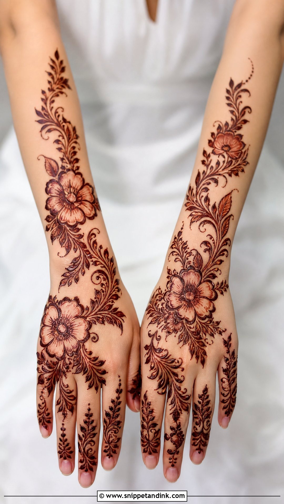 Arabic Bridal Mehndi Design - Snippet and Ink - 25 Bride Mehndi Designs Indian Weddings