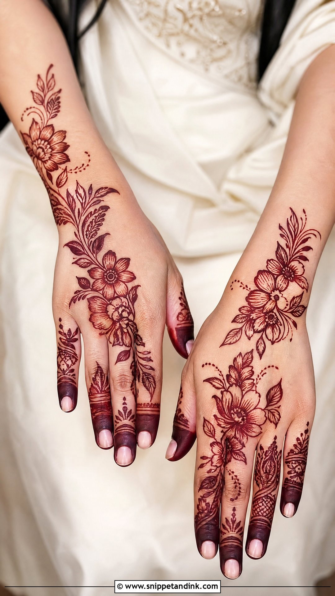 Arabic Bridal Mehndi Design - Snippet and Ink - 25 Mehndi Designs for Wedding