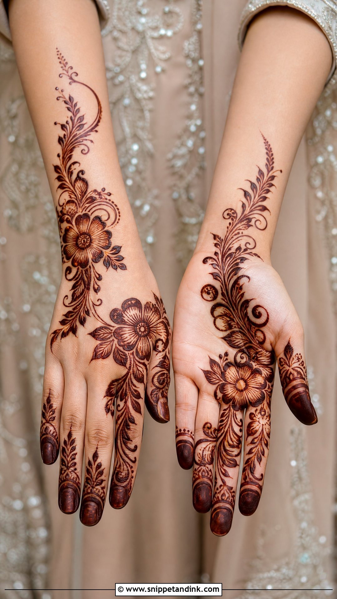 Arabic Bridal Mehndi Design - Snippet and Ink - 30 Unique Bridal Mehndi Designs Indian Weddings