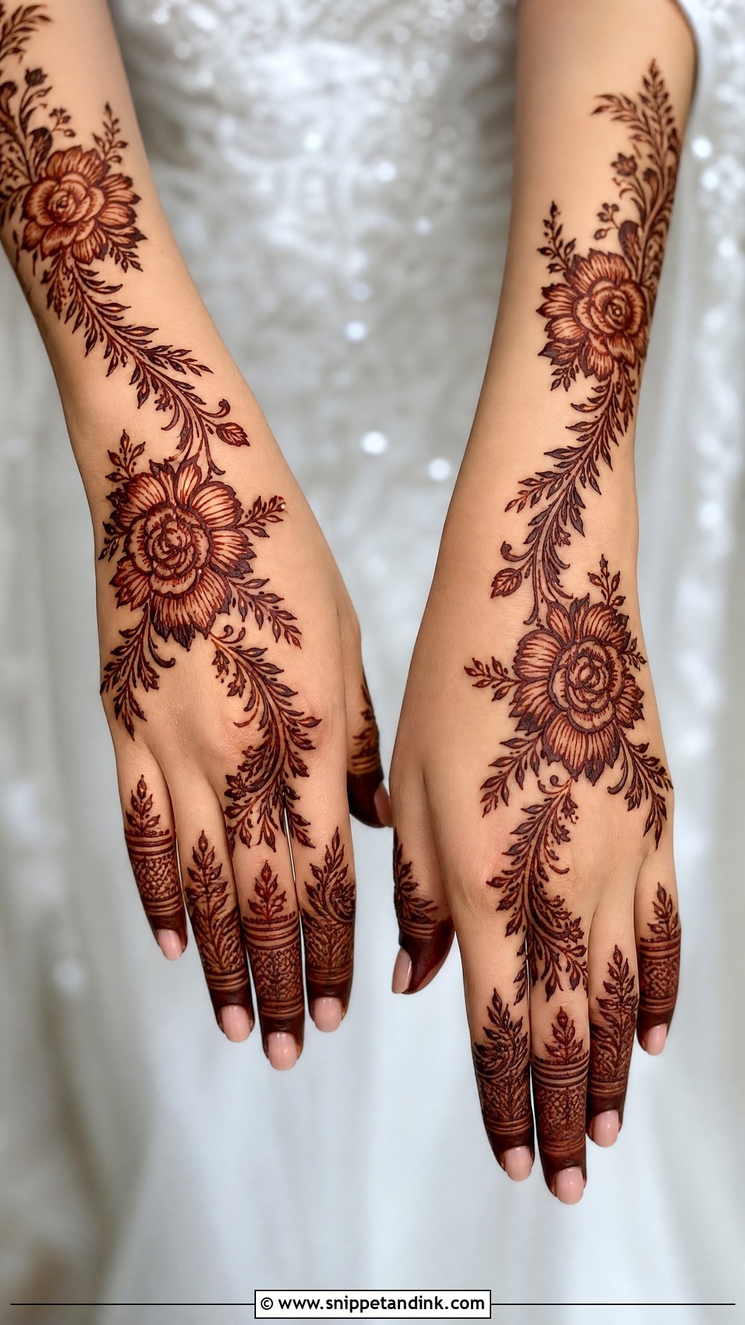 Arabic Bridal Mehndi Design - Snippet and Ink - 20 Bridal Mehndi Designs Brides