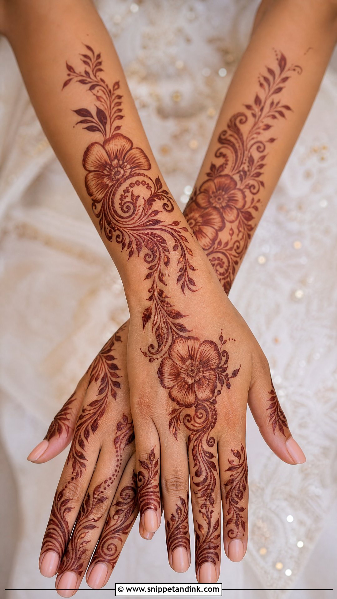 Arabic Bridal Mehndi Design - Snippet and Ink - 20 Indian Wedding Mehndi Designs