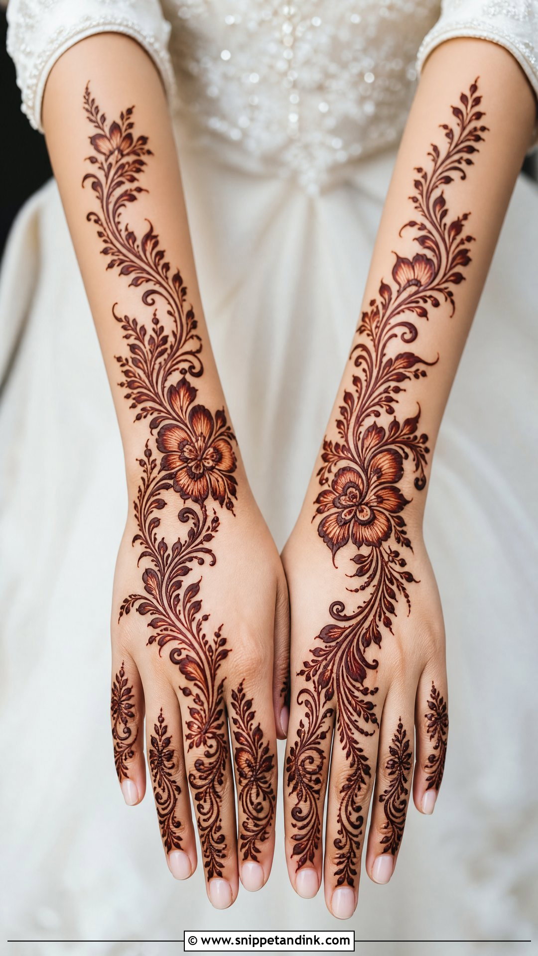 Arabic Bridal Mehndi Design Full Hand - Snippet and Ink - 20 Wedding Mehndi Designs Bridal Hands