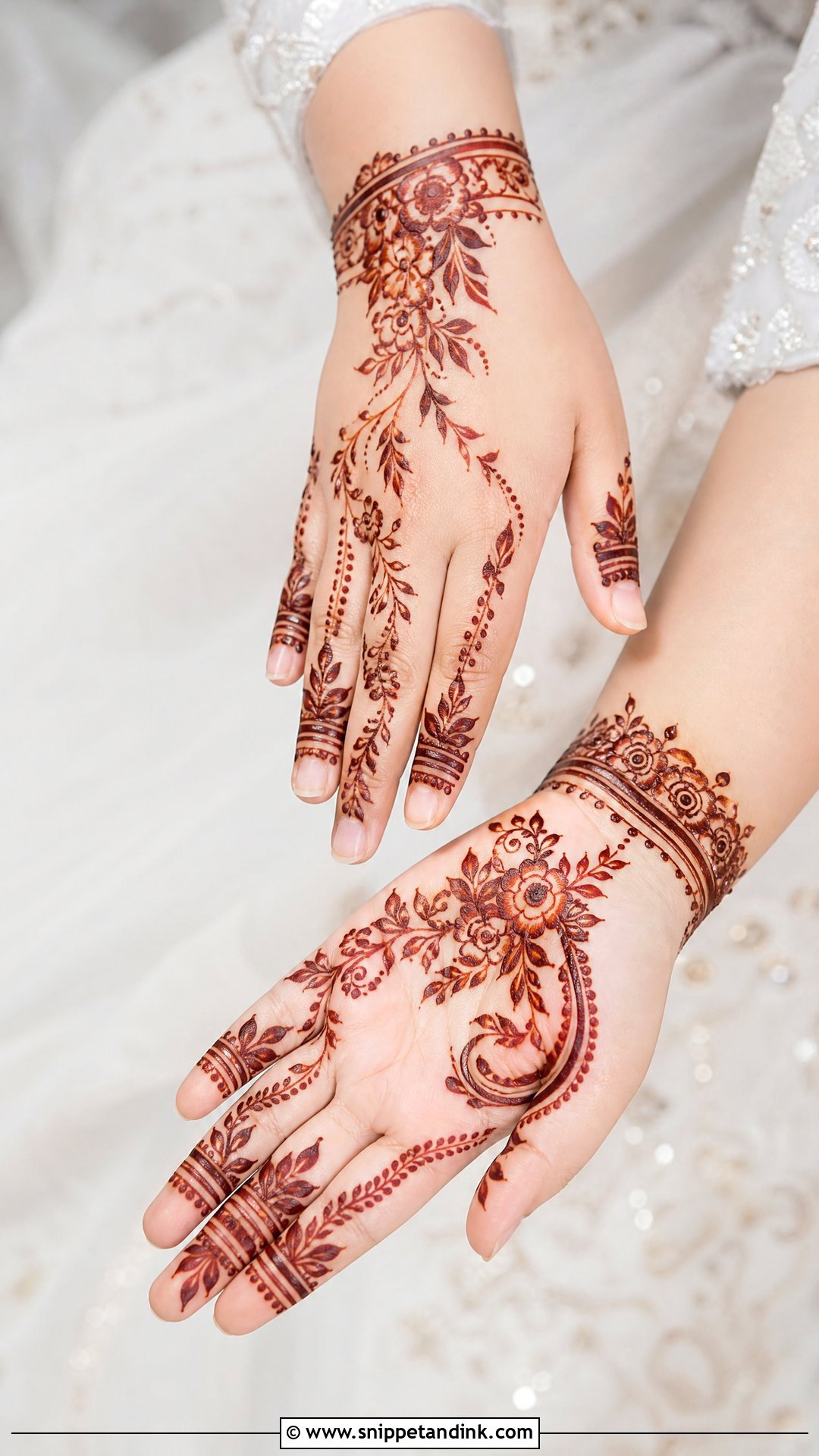 Arabic Bridal Mehndi For Nikah - Snippet and Ink - 25 Arabic Mehndi Designs Brides