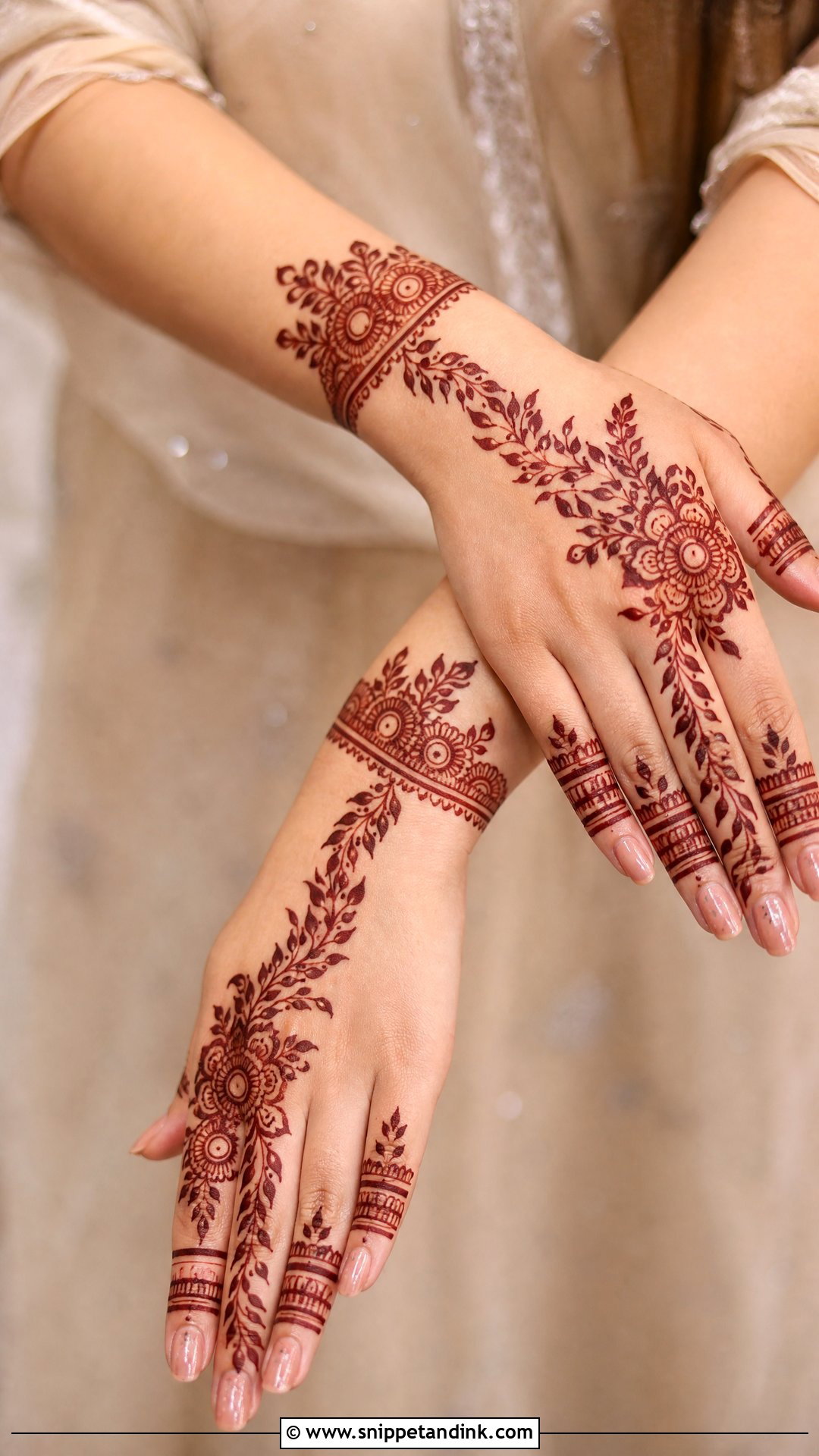 Arabic Bridal Mehndi For Reception - Snippet and Ink - 25 Arabic Mehndi Designs Brides