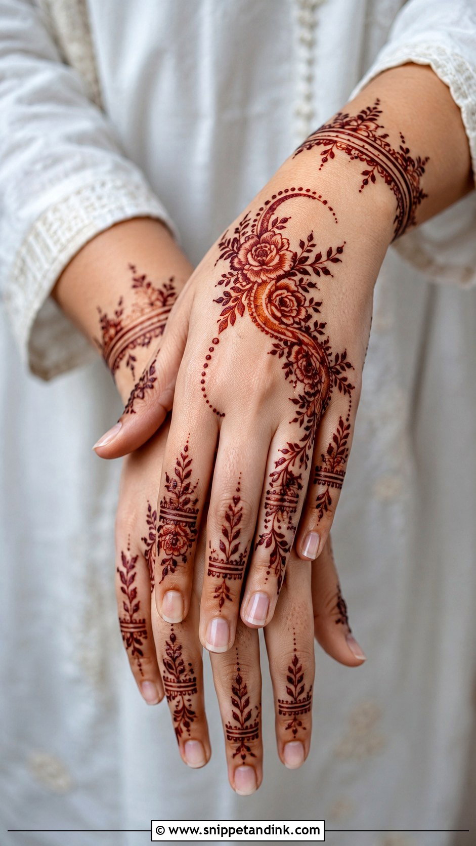 Arabic Eid Mehndi Design - Snippet and Ink - 35 Modern Arabic Mehndi Designs
