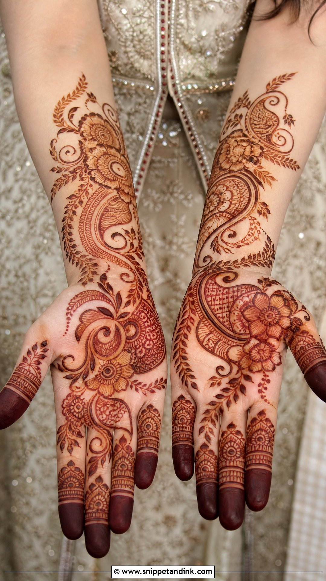 Arabic Indian Bridal Mehndi - Snippet and Ink - 20 Indian Bridal Mehndi Designs Brides