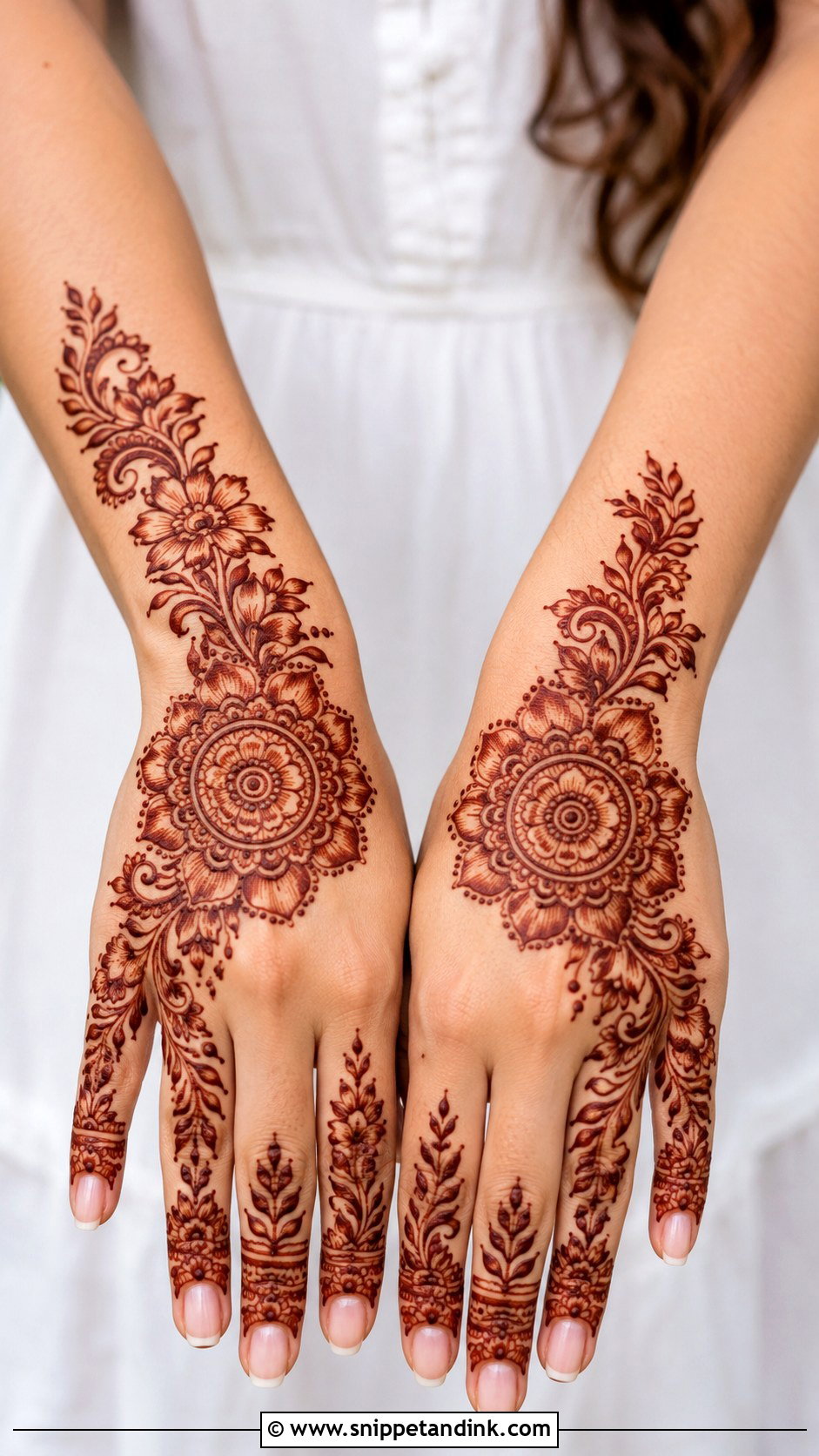 Arabic Mandala Mehndi Design - Snippet and Ink - 35 Mandala Mehndi Design Ideas
