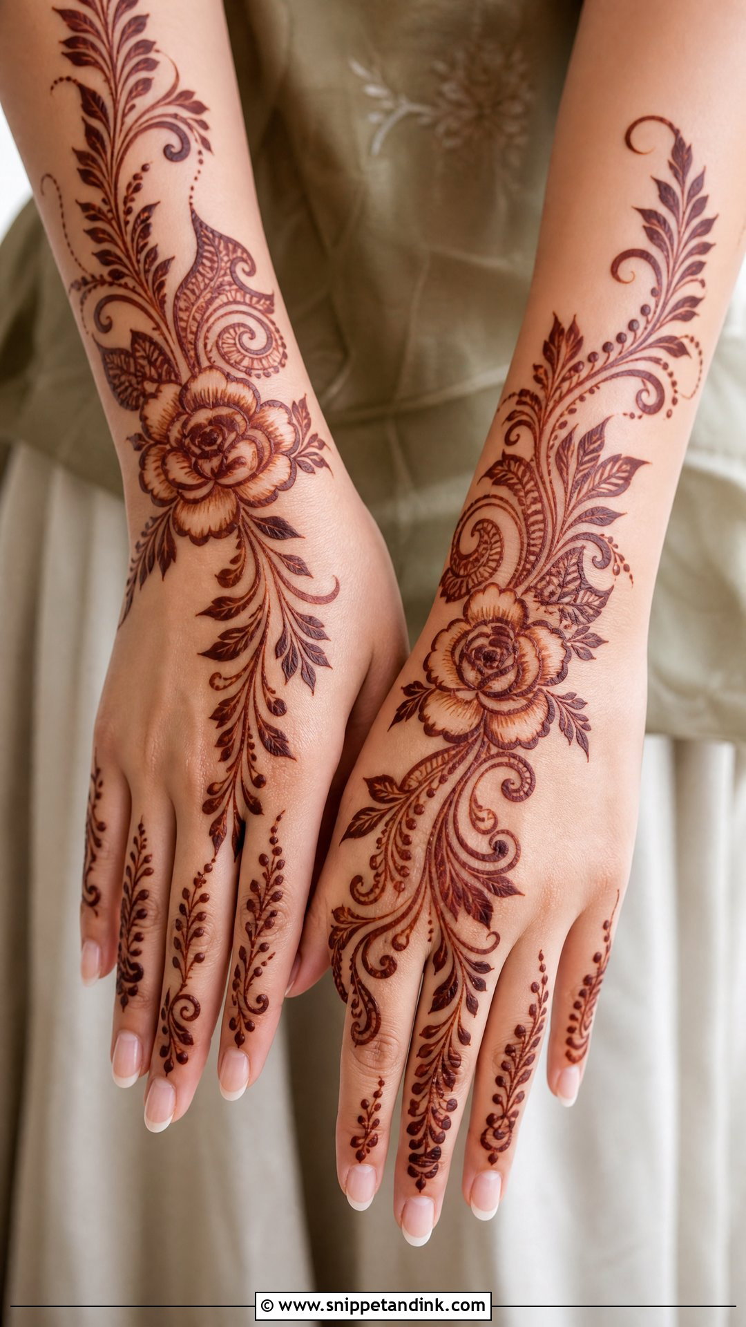 Arabic Mehndi Design - Snippet and Ink - 35 Mehndi Design Ideas
