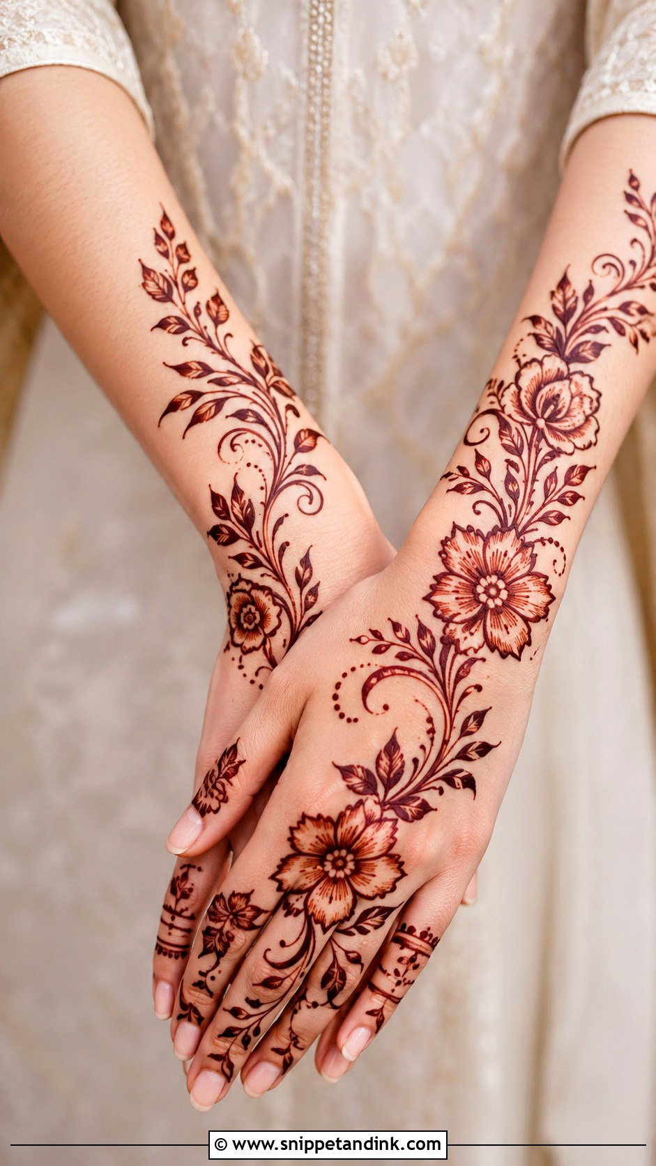 Arabic Mehndi Design Easy - Snippet and Ink - 35 Easy Mehndi Design Ideas