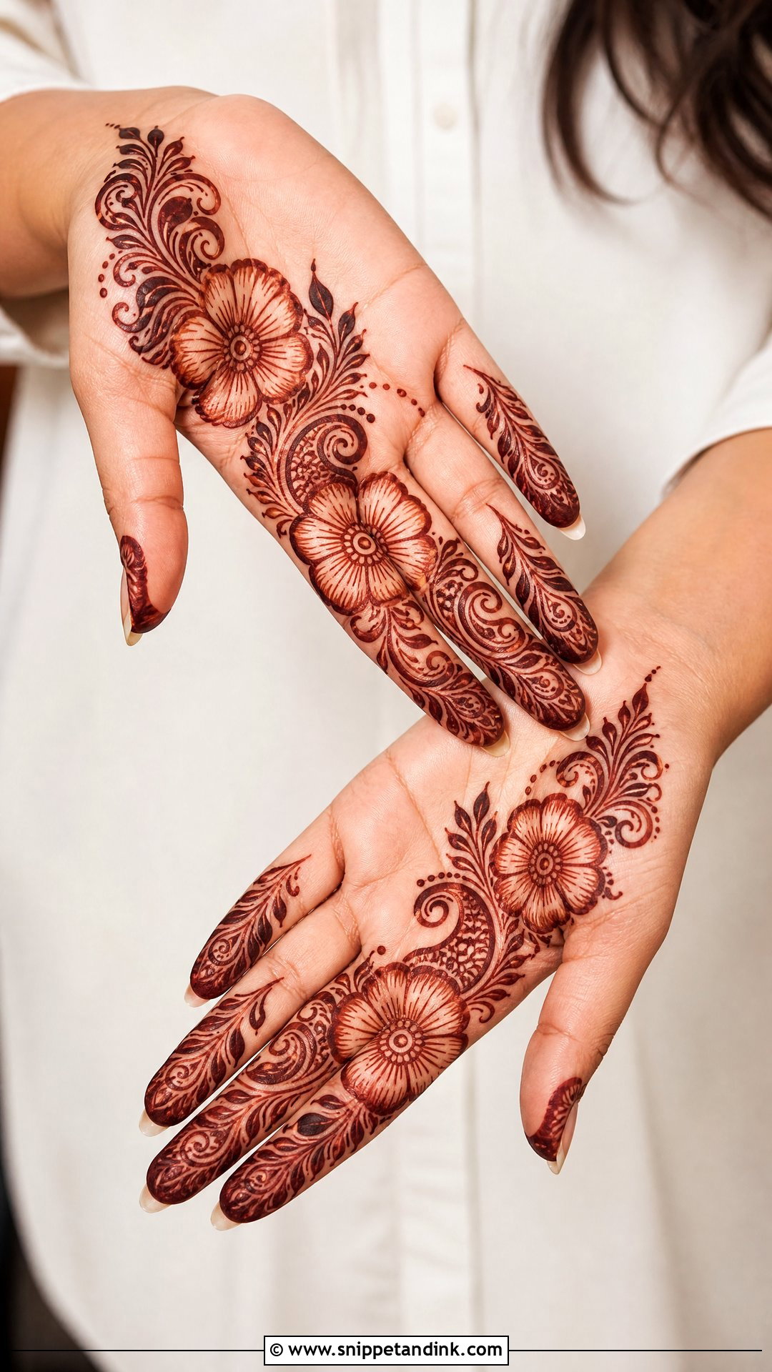 Arabic Mehndi Design Easy - Snippet and Ink - 35 Easy Mehndi Designs