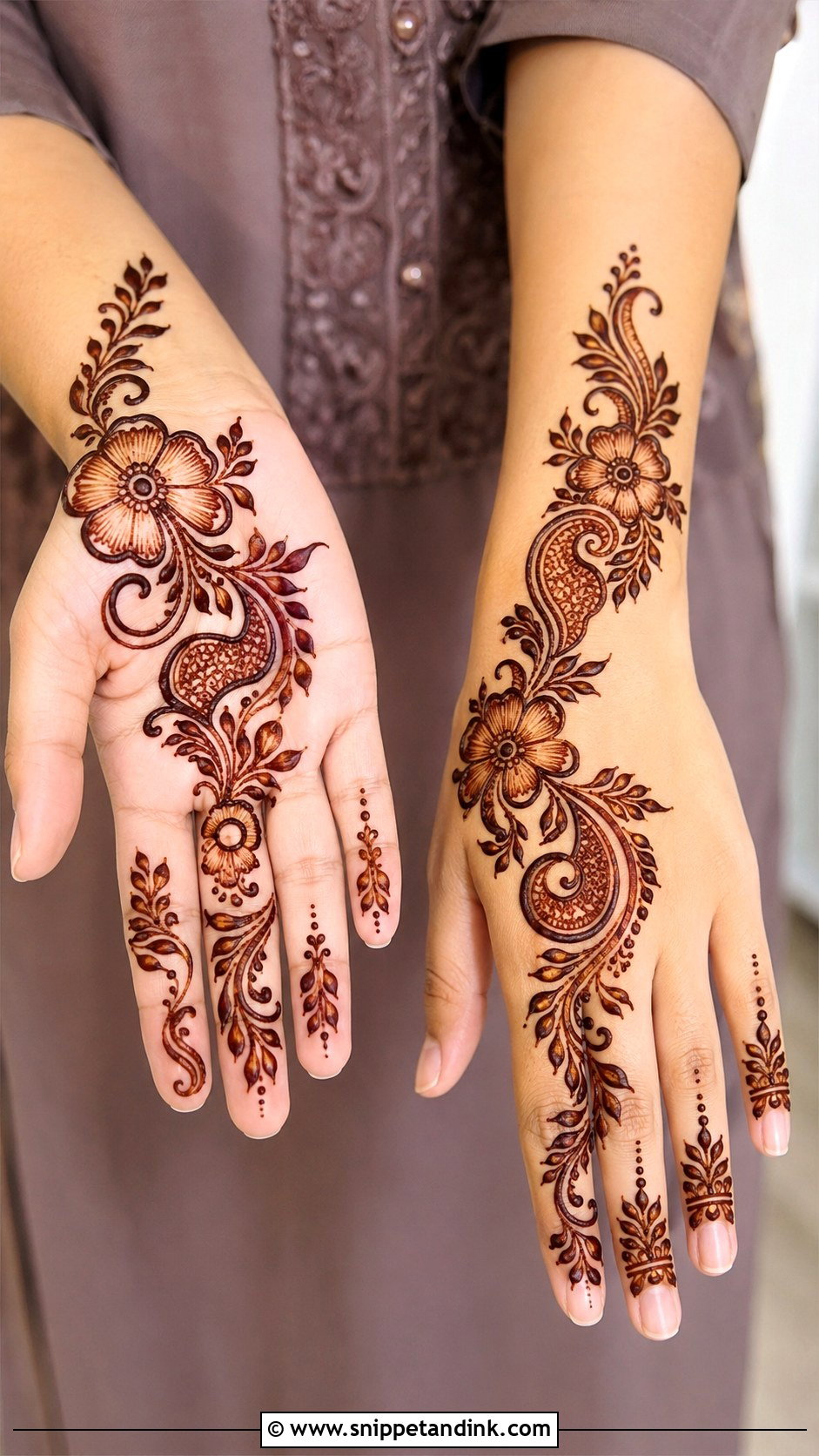 Arabic Mehndi Design For Hands - Snippet and Ink - 35 Mehndi Designs for Hands